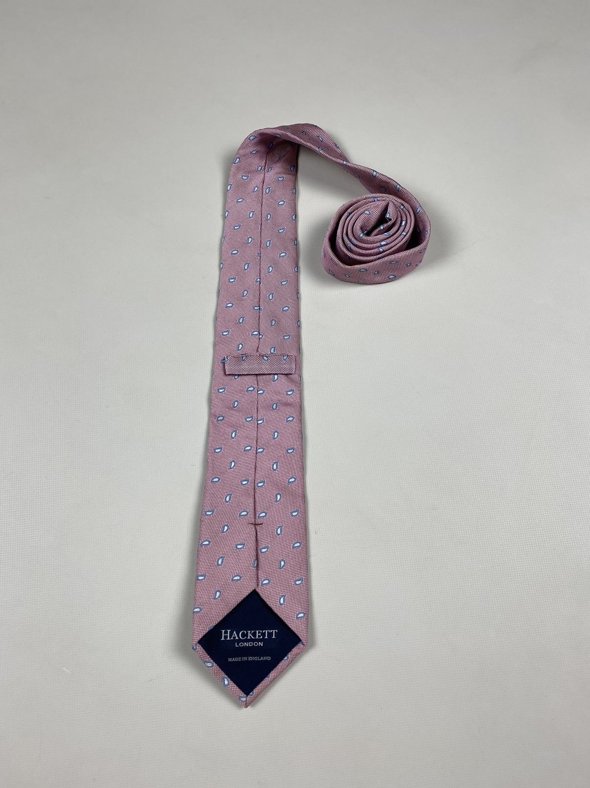 Hackett Hackett London Silk Patterned Tie Size ONE SIZE - 7 Thumbnail
