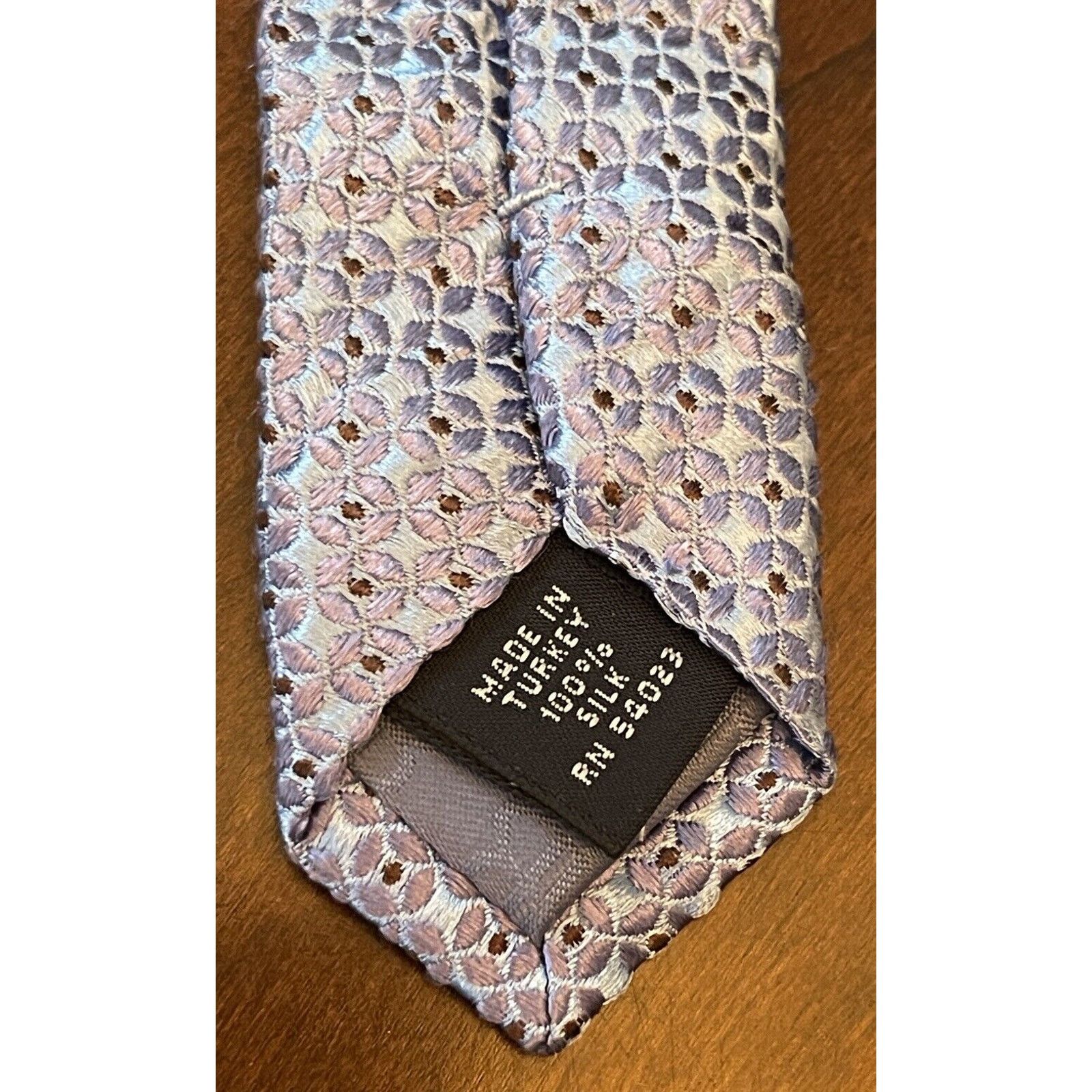Banana Republic Banana Republic Blue Purple 100% Silk Made In Turkey Size ONE SIZE - 7 Thumbnail