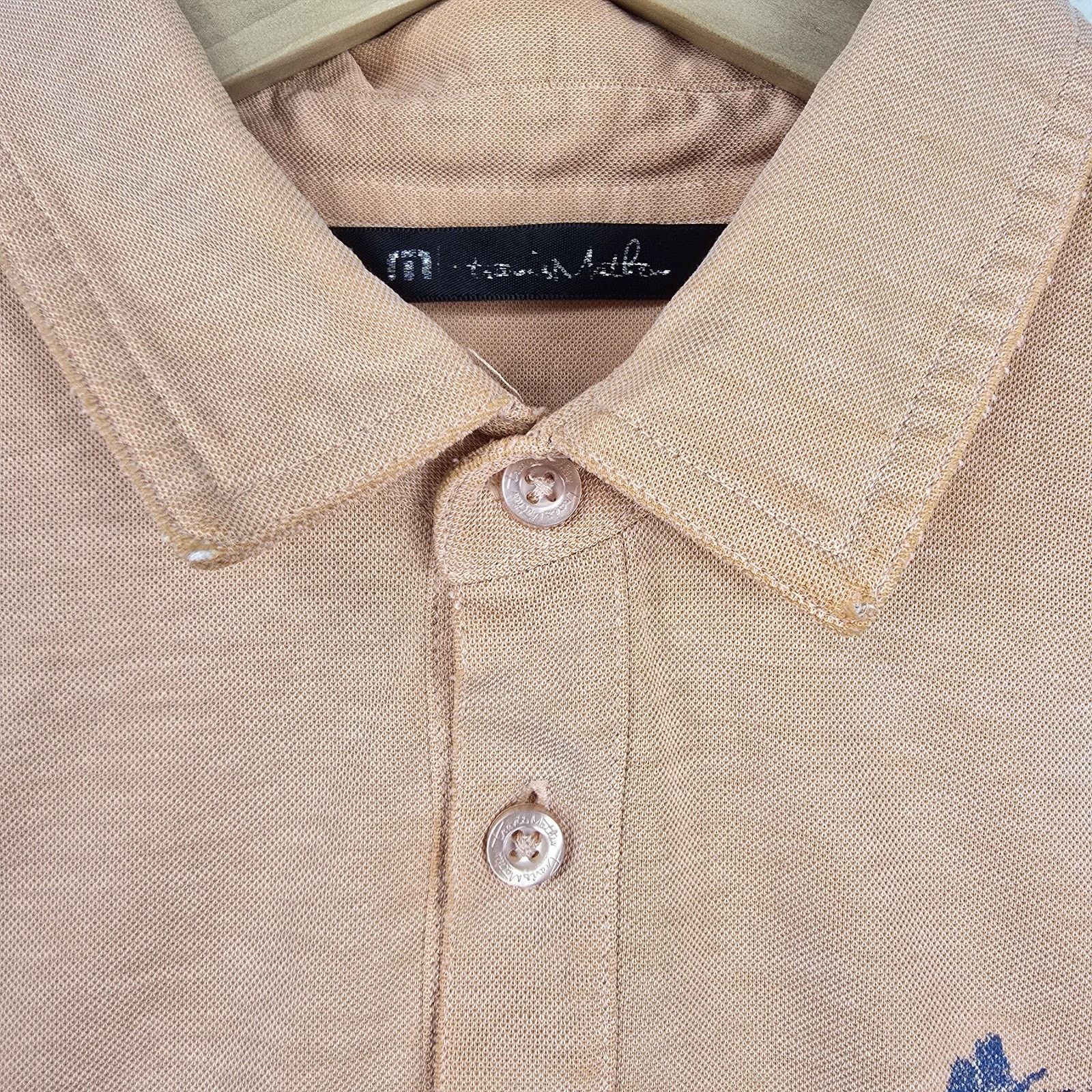 TravisMathew Travis Mathew Performance Golf Polo Shirt Mens M Orange Size US M / EU 48-50 / 2 - 6 Thumbnail