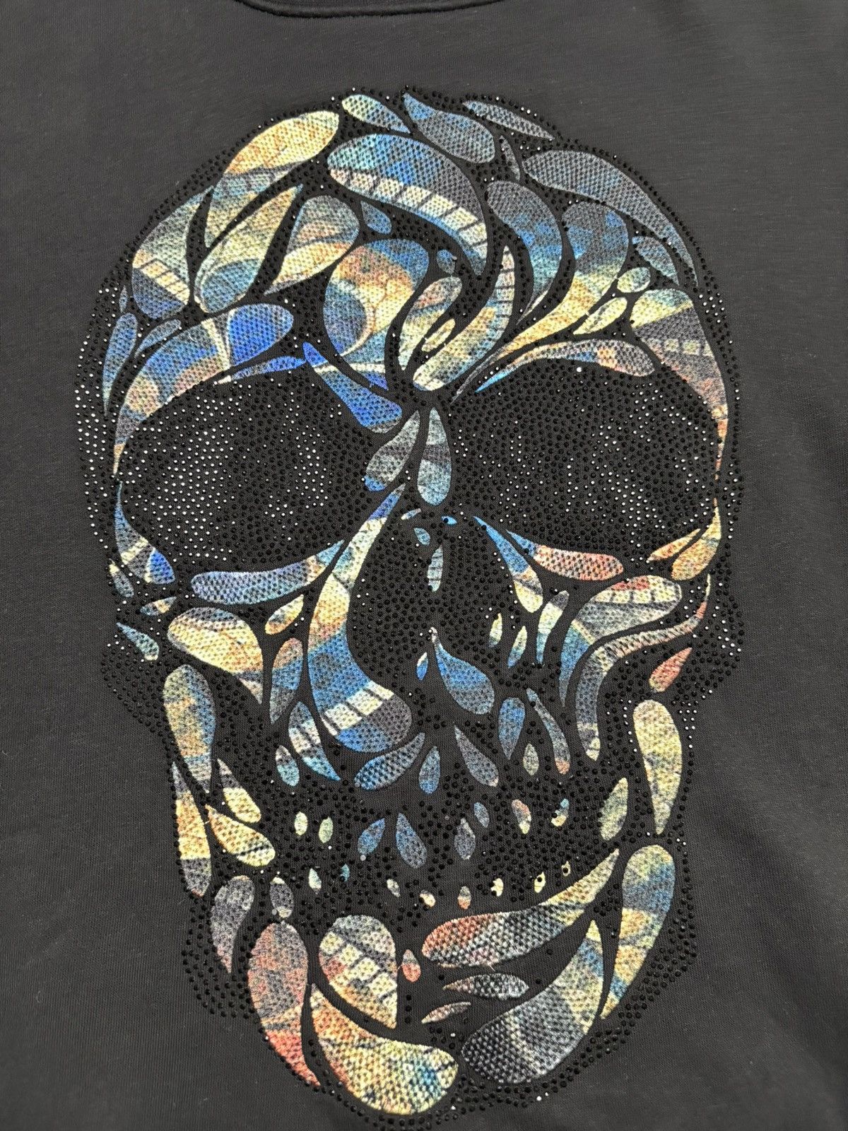 Philipp Plein Philipp Plein Skull Crystal Logo Sweatshirt Black Size L Size US L / EU 52-54 / 3 - 6 Thumbnail