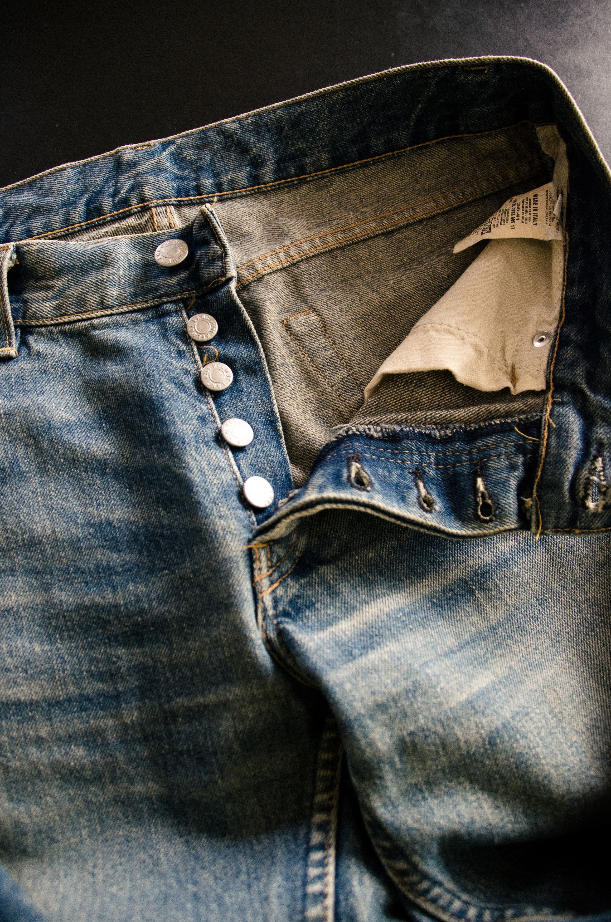 HELMUT LANG Archive Painter Denim Made in Italy Size 30