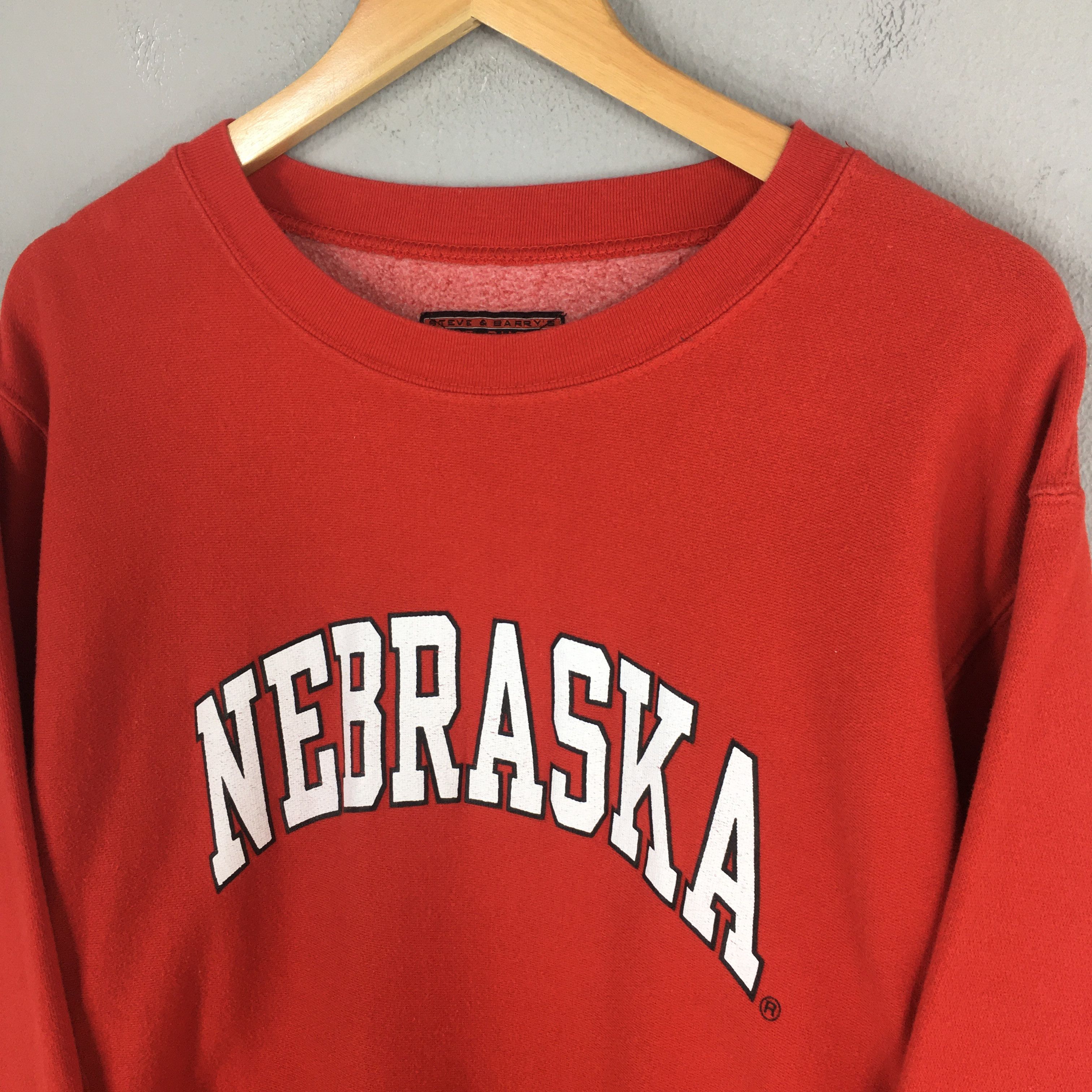 Vintage Vintage Nebraska Huskers Football Sweatshirt Large Size US L / EU 52-54 / 3 - 3 Thumbnail