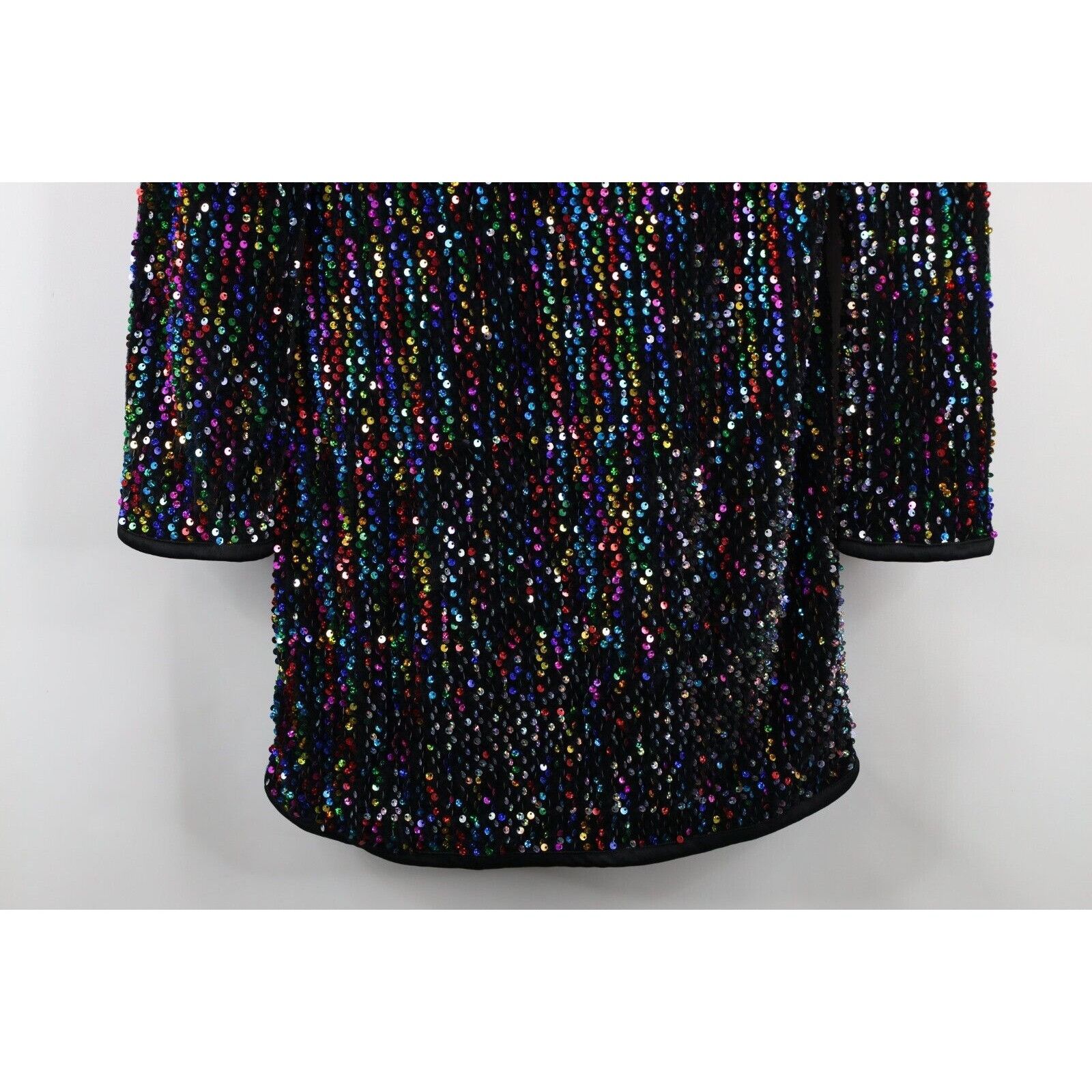 Vintage Vintage 90s Y2K Streetwear Rainbow Sequin Dress Size M / US 6-8 / IT 42-44 - 4 Thumbnail