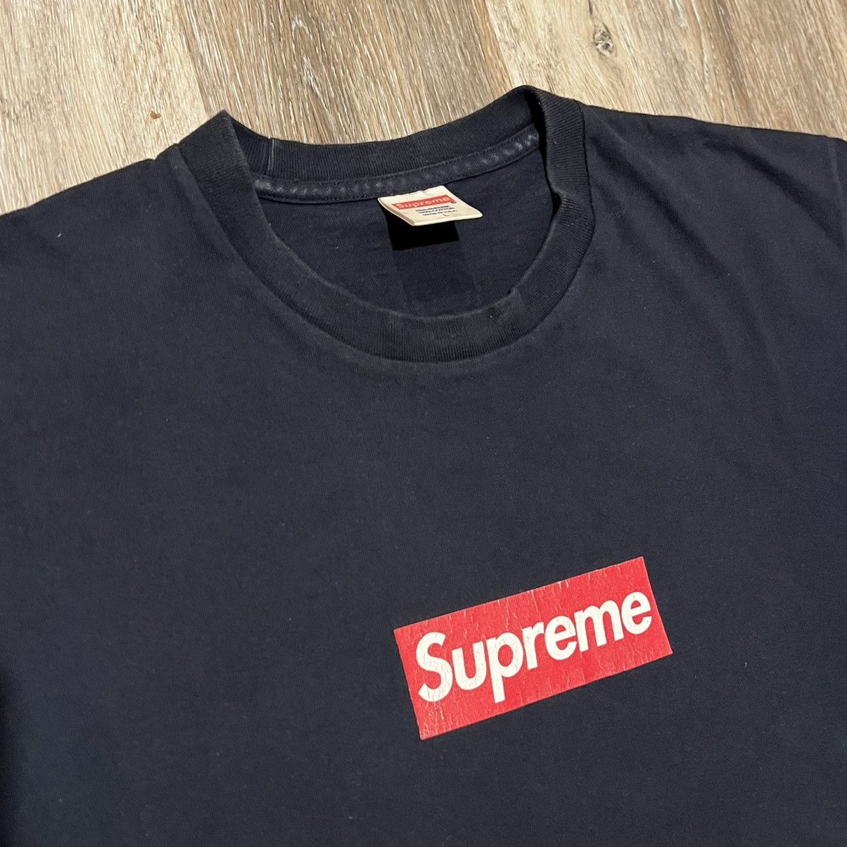 Supreme Teal Box Logo Tee | Grailed