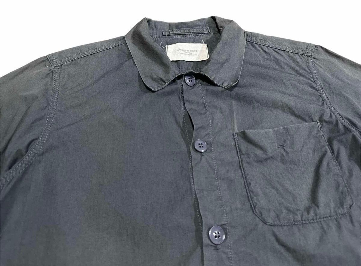 Issey Miyake × Japanese Brand × Zucca 🔥Vintage Cabane De Zucca By Issey Miyake Shirt Short Sleeve Size US L / EU 52-54 / 3 - 4 Thumbnail