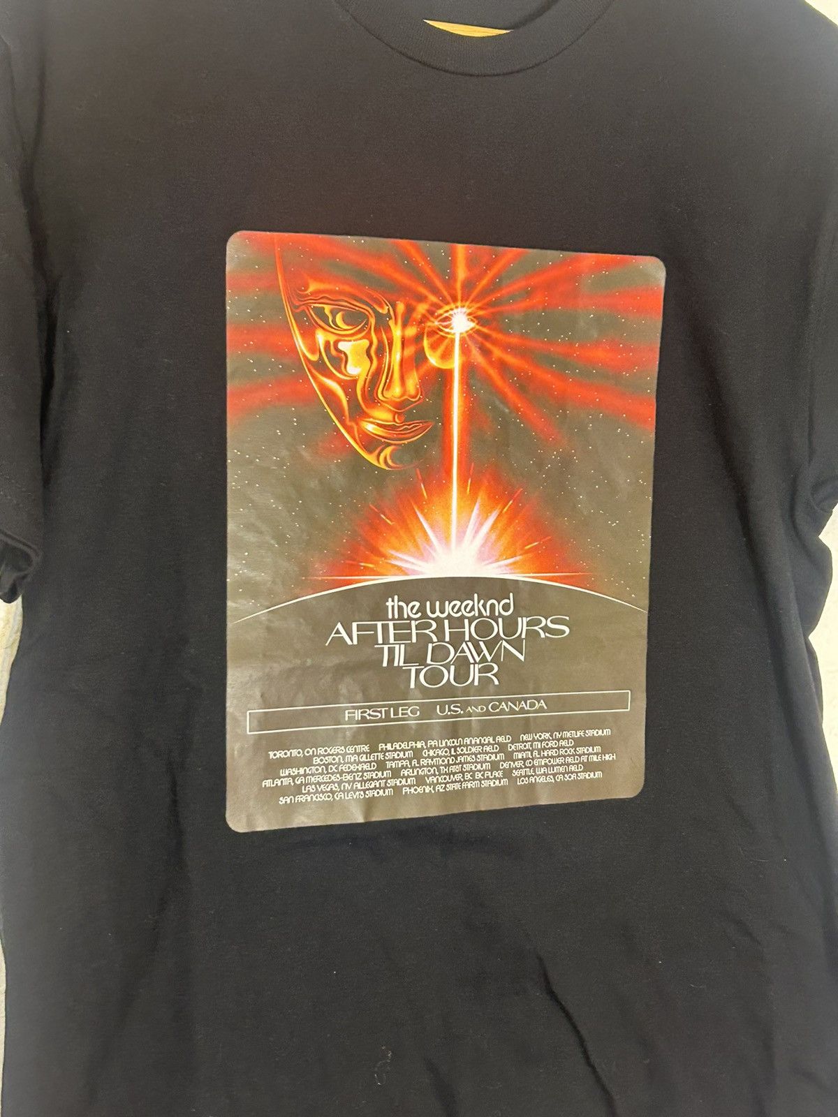 Band Tees × The Weeknd The Weeknd After Hours Til Dawn Tour Tee Size US M / EU 48-50 / 2 - 2 Thumbnail