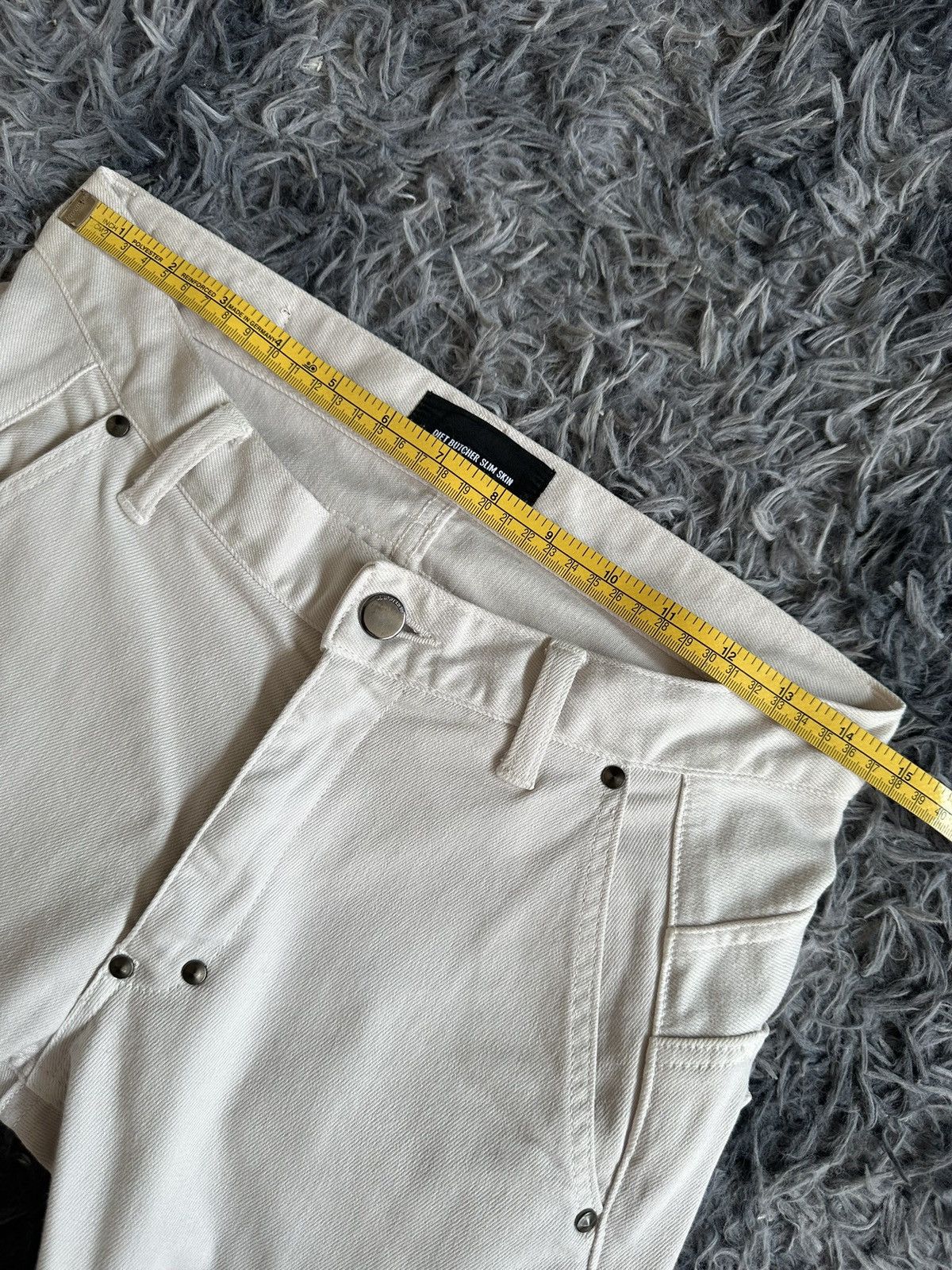 Diet Butcher Slim Skin 15/16AW - DBSS '' Feather to Snow '' collection pant Size US 29 - 15 Thumbnail