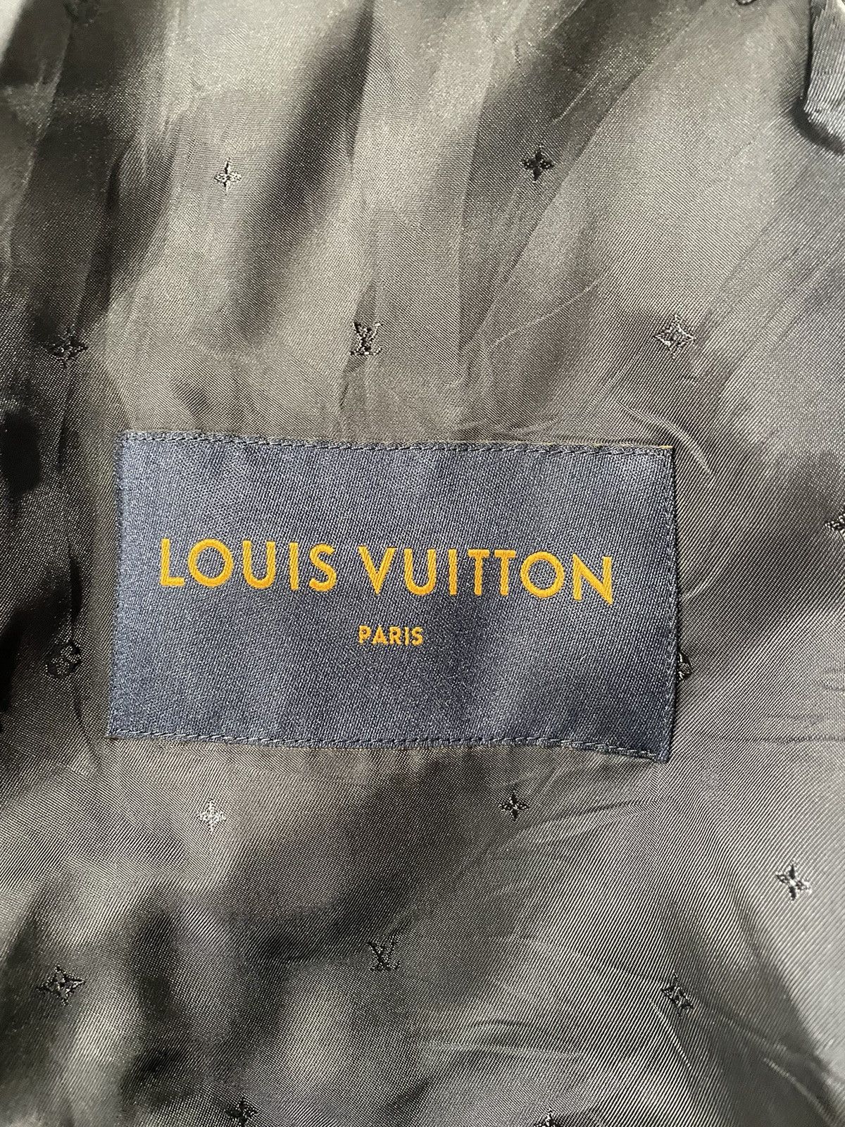 Louis Vuitton Louis Vuitton Satellite Black Leather Jacket Size US M / EU 48-50 / 2 - 21 Thumbnail