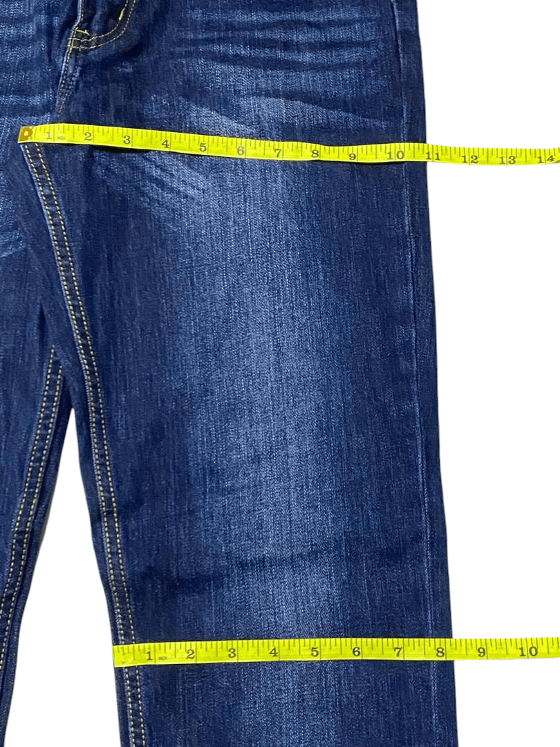 Japanese Brand Vintage Japanese Brand Indigo Washed Straight Jean Size US 31 - 10 Thumbnail