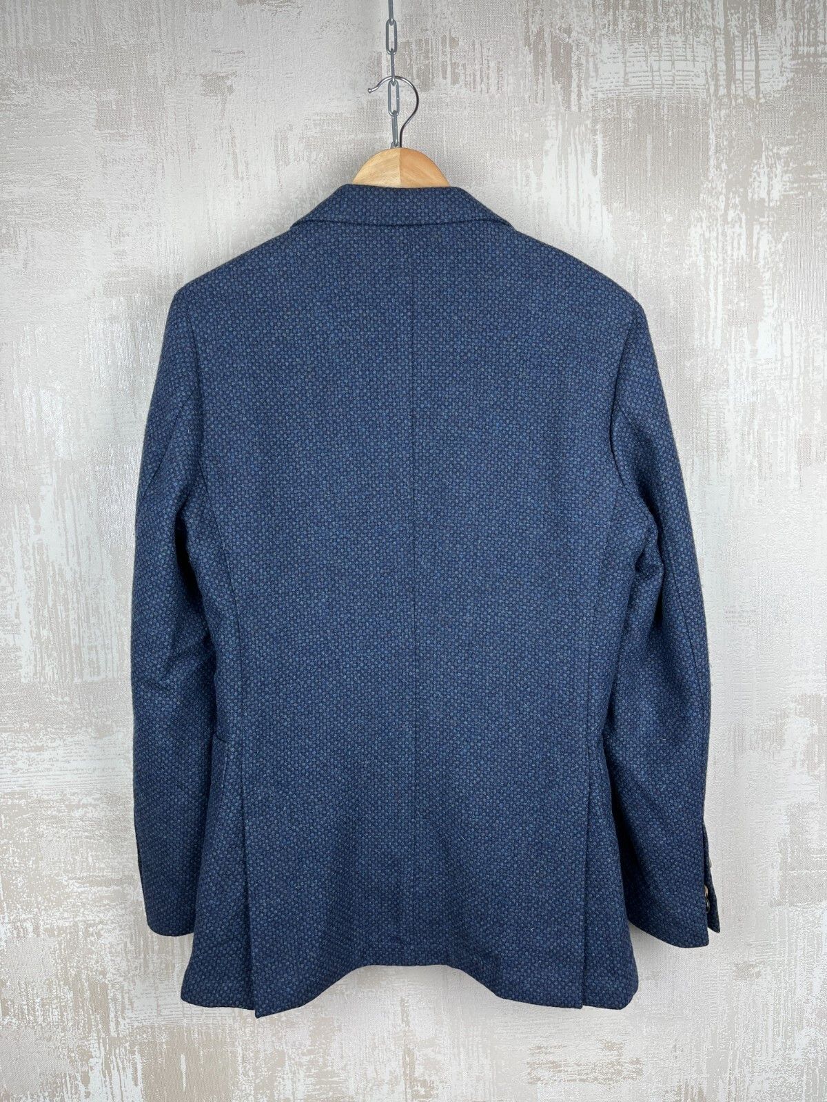 Designer SCALPERS Wool Blazer Jacket Size EUR 46 Navy Blue Size US S / EU 44-46 / 1 - 13 Thumbnail