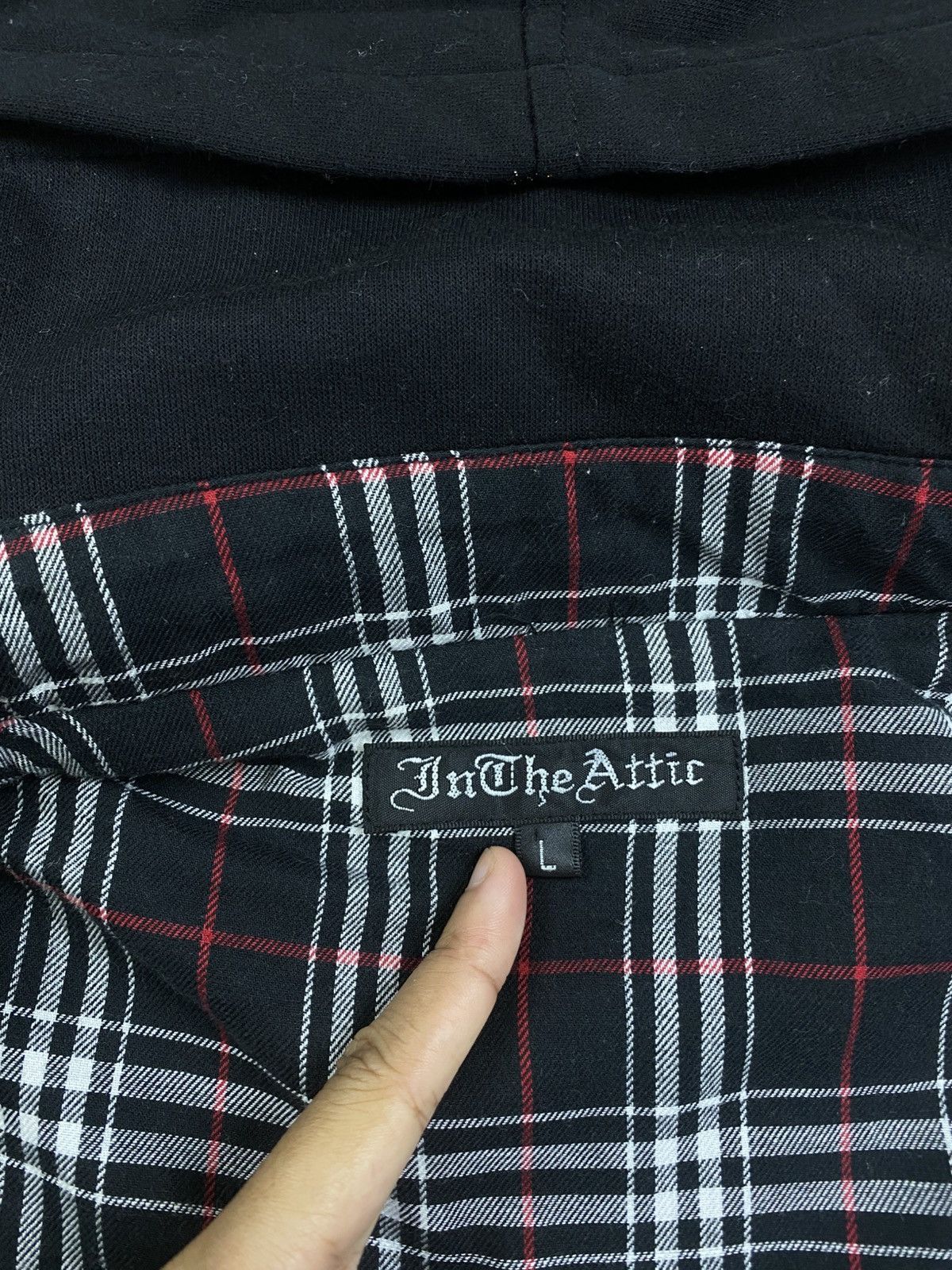 In The Attic Vintage In The Attic Double Collar Multibutton Punk Jacket Size US M / EU 48-50 / 2 - 9 Thumbnail