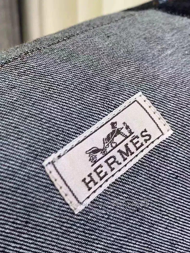 Hermes Hermes 23 Spring/Summer Flying Spur Embroidered Denim Jack Size US M / EU 48-50 / 2 - 4 Thumbnail