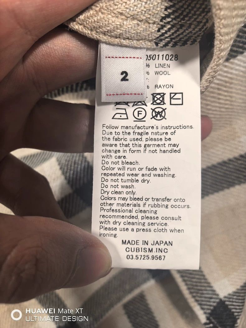 Visvim Visvim 25SS LUMBER CHECK Wool Linen Blend Plaid Lumberjack Size US M / EU 48-50 / 2 - 5 Thumbnail