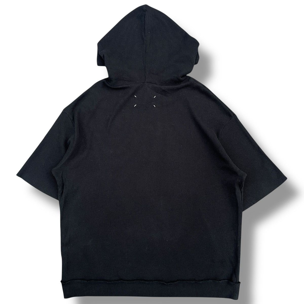 Maison Margiela Maison Margiela S/S18 Waffle Knit Atelier Hoodie Shirt Size US S / EU 44-46 / 1 - 10 Thumbnail