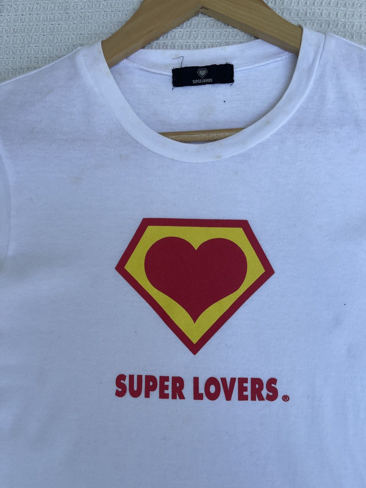 Japanese Brand × Vintage Last Drop🔥Rare🔥Vintage Super Lovers Long Sleeve T-Shirt Size US S / EU 44-46 / 1 - 10 Thumbnail