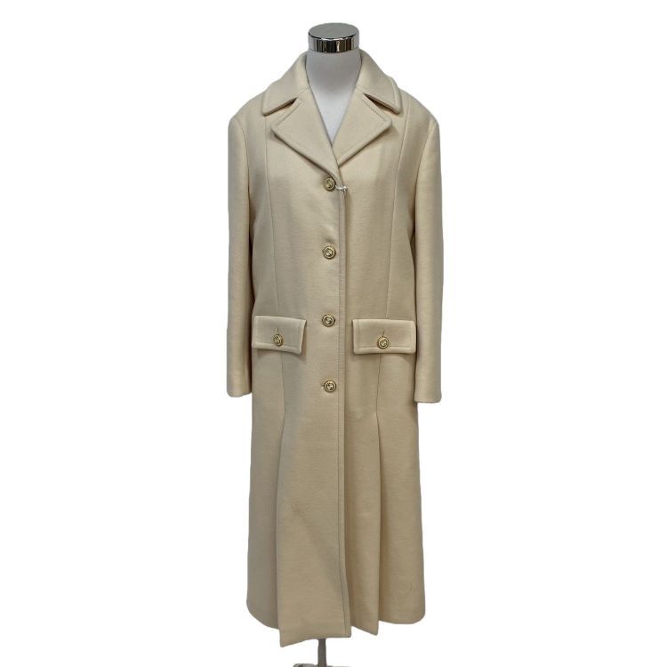 Gucci Gucci Beige Wool Coat Size 36 Size XS / US 0-2 / IT 36-38 - 1 Thumbnail