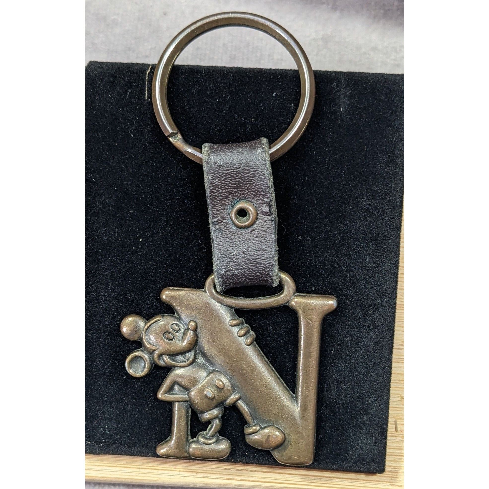 Disney Rustic Disney Mickey Letter N Initial Keychain Size ONE SIZE - 3 Thumbnail