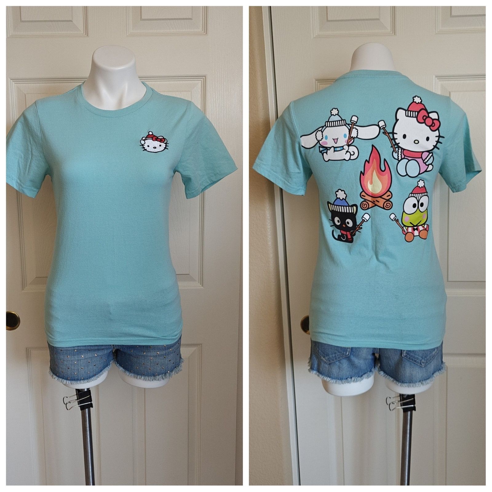 Other Unisex Hello Kitty and Friends campfire relaxed graphic tee Size XS / US 0-2 / IT 36-38 - 1 Thumbnail