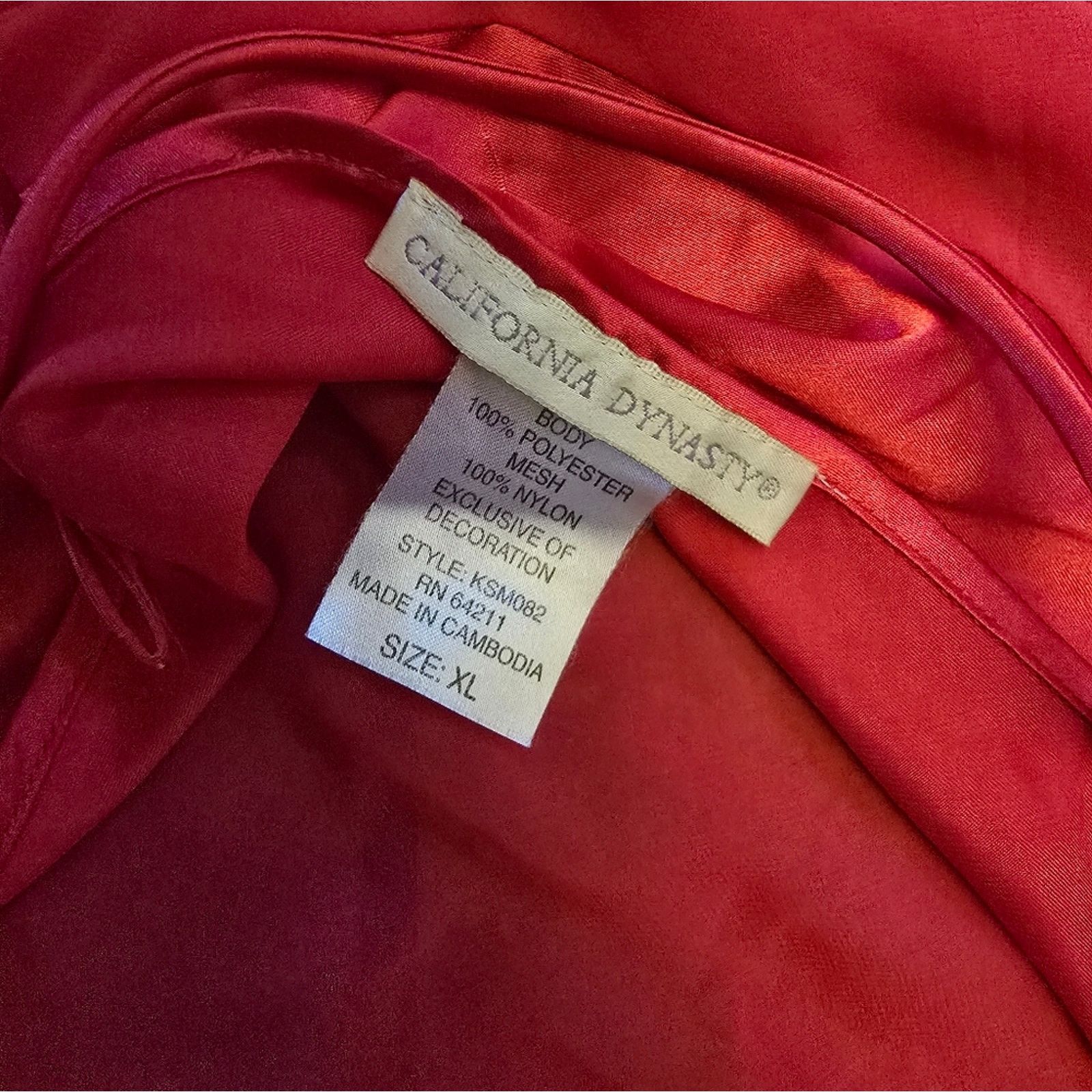 Other Hot Pink | CALIFORNIA DYNASTY | Lingerie Nightie Size ONE SIZE - 3 Thumbnail