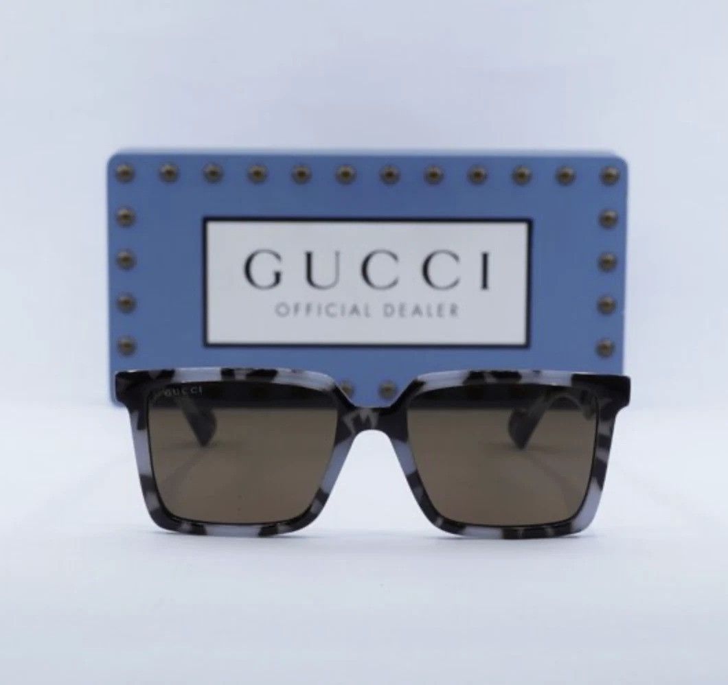 Gucci NEW GUCCI GG1540S 005 Grey Sunglasses(GG1540S-005-55) Size ONE SIZE - 2 Thumbnail