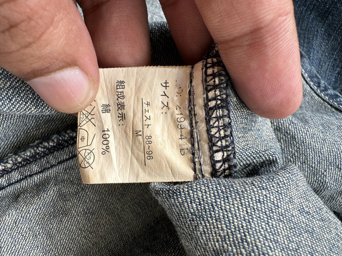 BERNINGS SHO 00's Berning Sho Black Label dirty mud max denim shirt Size US M / EU 48-50 / 2 - 11 Thumbnail