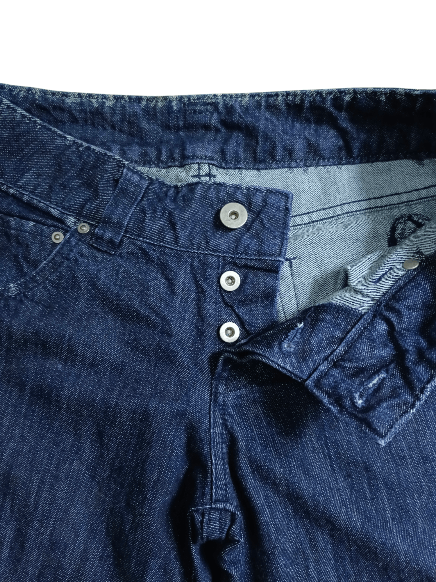 Issey Miyake ISSEY MIYAKE FLARE A-POC COTTON GALAXY DENIM Size 28" / US 6 / IT 42 - 7 Thumbnail