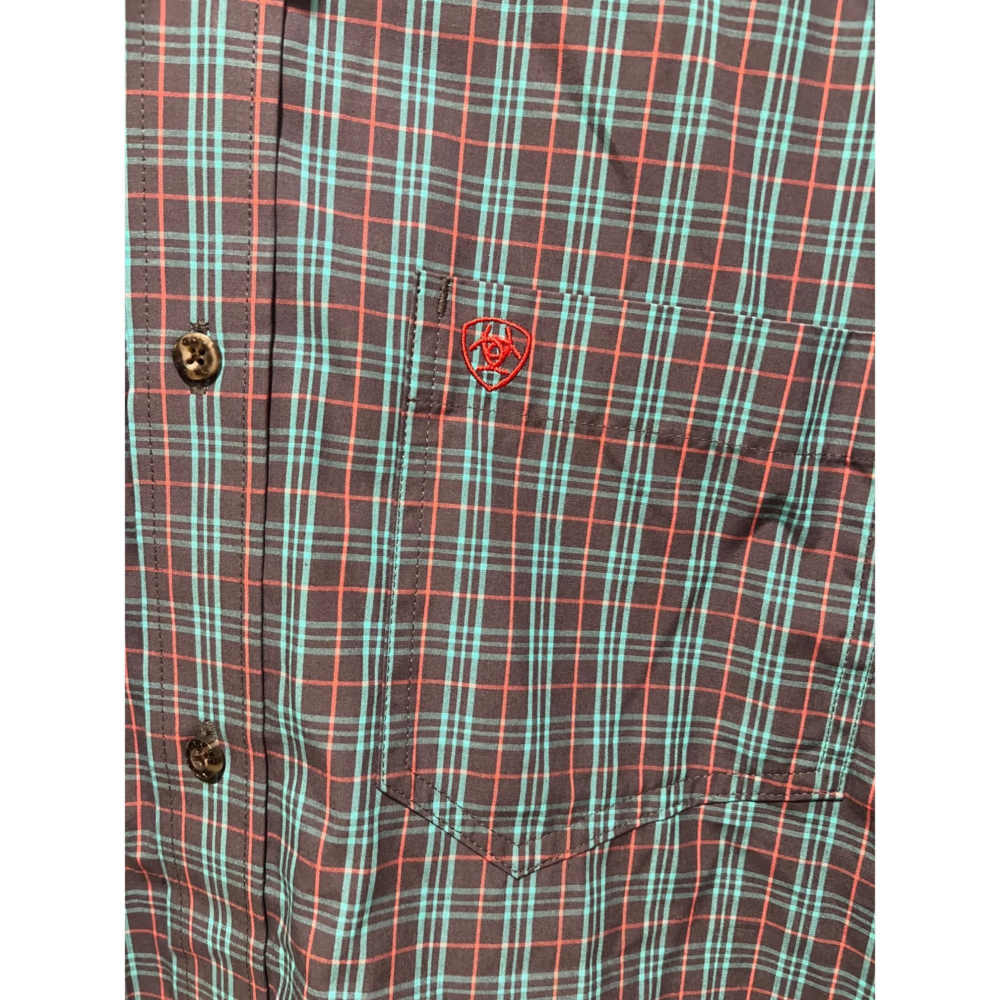 Ariat Ariat Pro Series Long Sleeve Button Up Dress Shirt - Size M Size US M / EU 48-50 / 2 - 2 Thumbnail