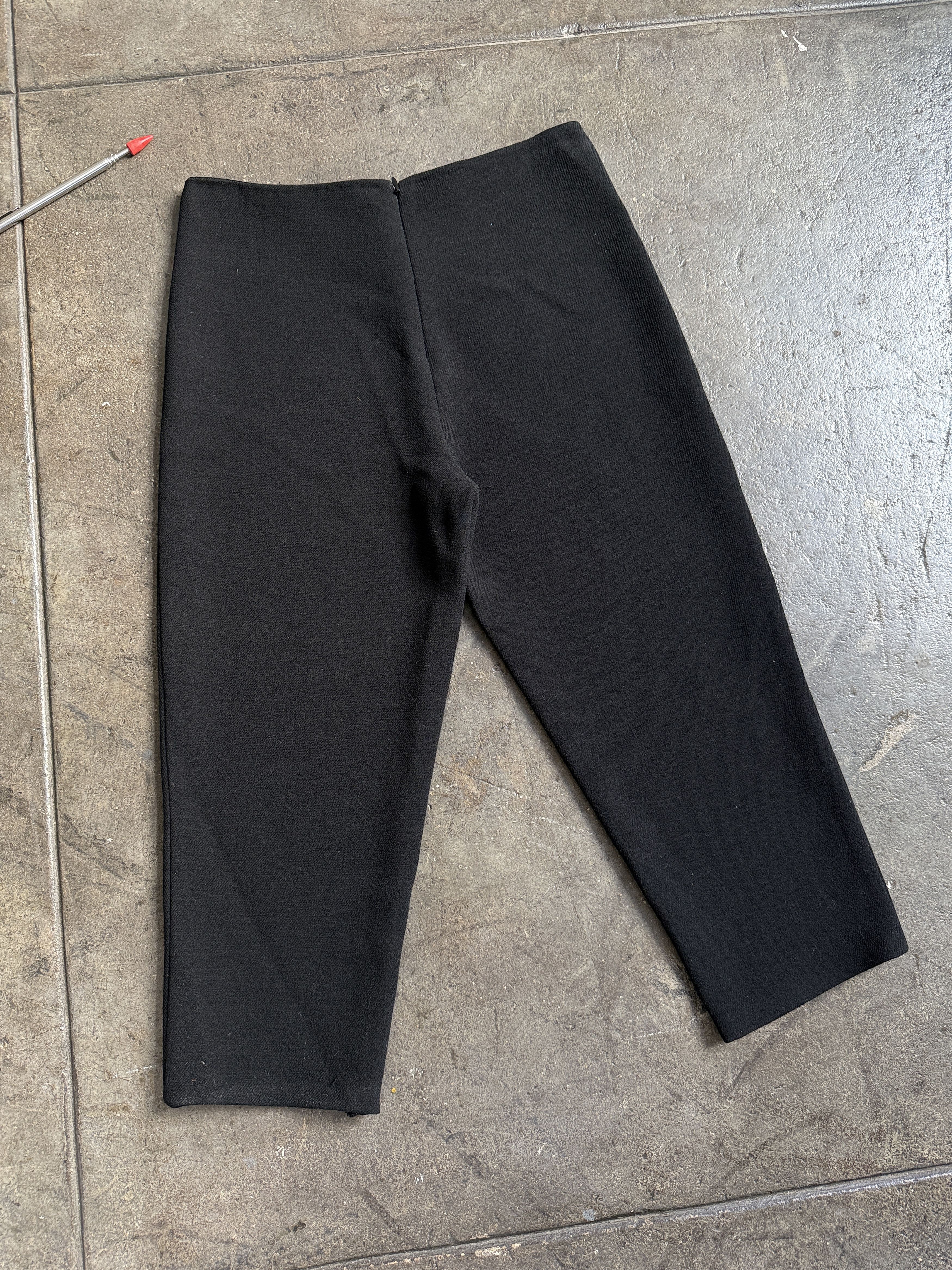 Jean Paul Gaultier Brand New Vintage 2000's Wool Capri Short Pants Size 27" / US 4 / IT 40 - 3 Thumbnail