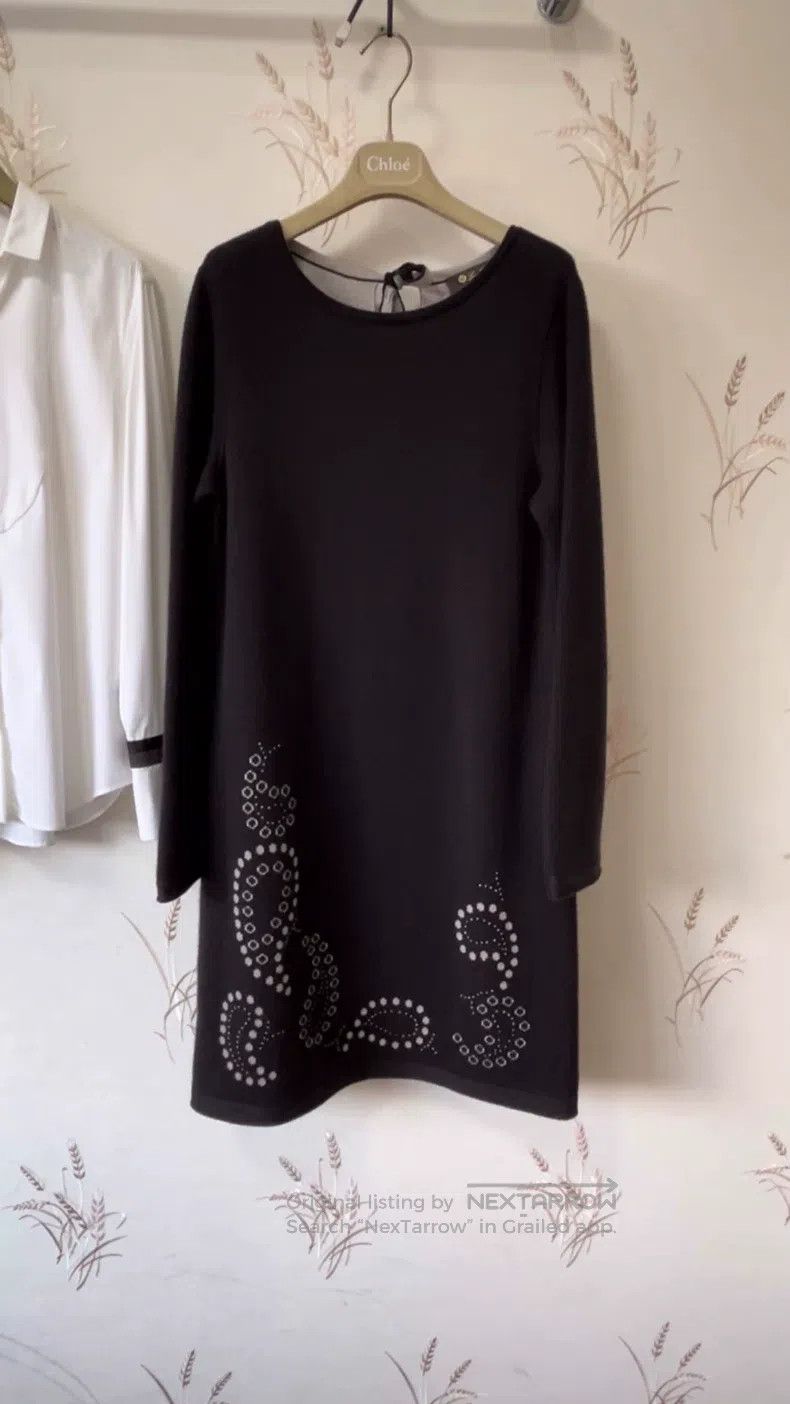 Loro Piana LORO PIANA Elegant deep gray double-sided cashmere knitted Size S / US 4 / IT 40 - 1 Thumbnail