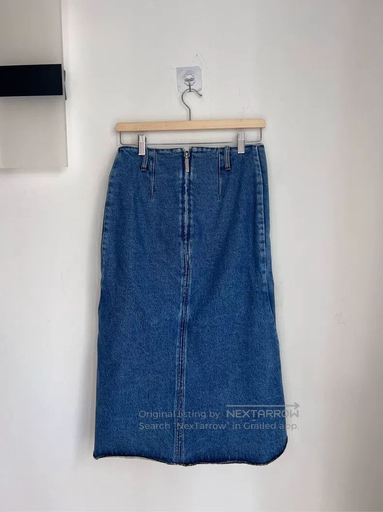 Balenciaga Balenciaga Denim Maxi Skirt, Size 40 Size 39" - 2 Thumbnail