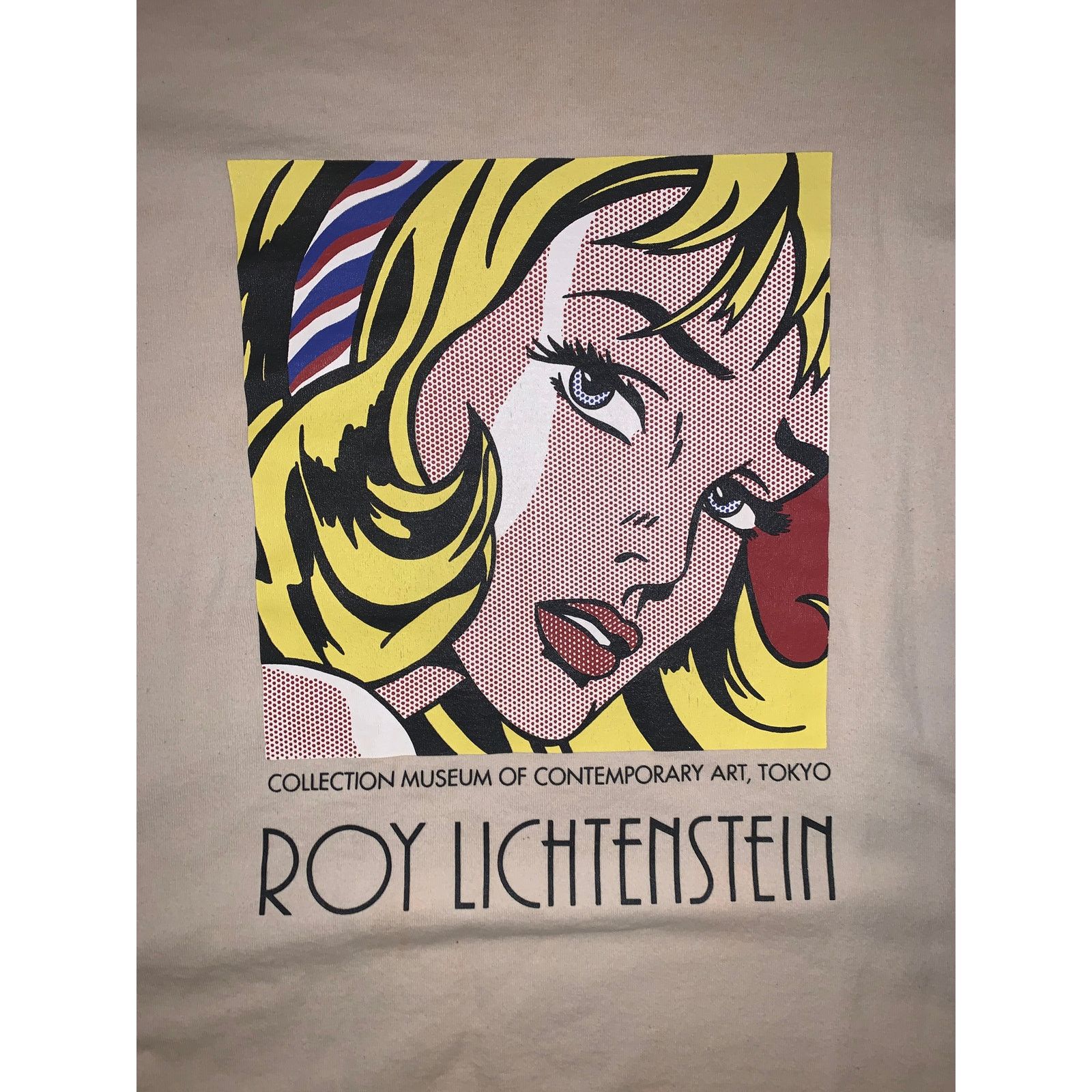 Other × Vintage Vintage Roy Lichtenstein Museum Tee XL Girl with Hair Ribbon Size US XL / EU 56 / 4 - 1 Thumbnail