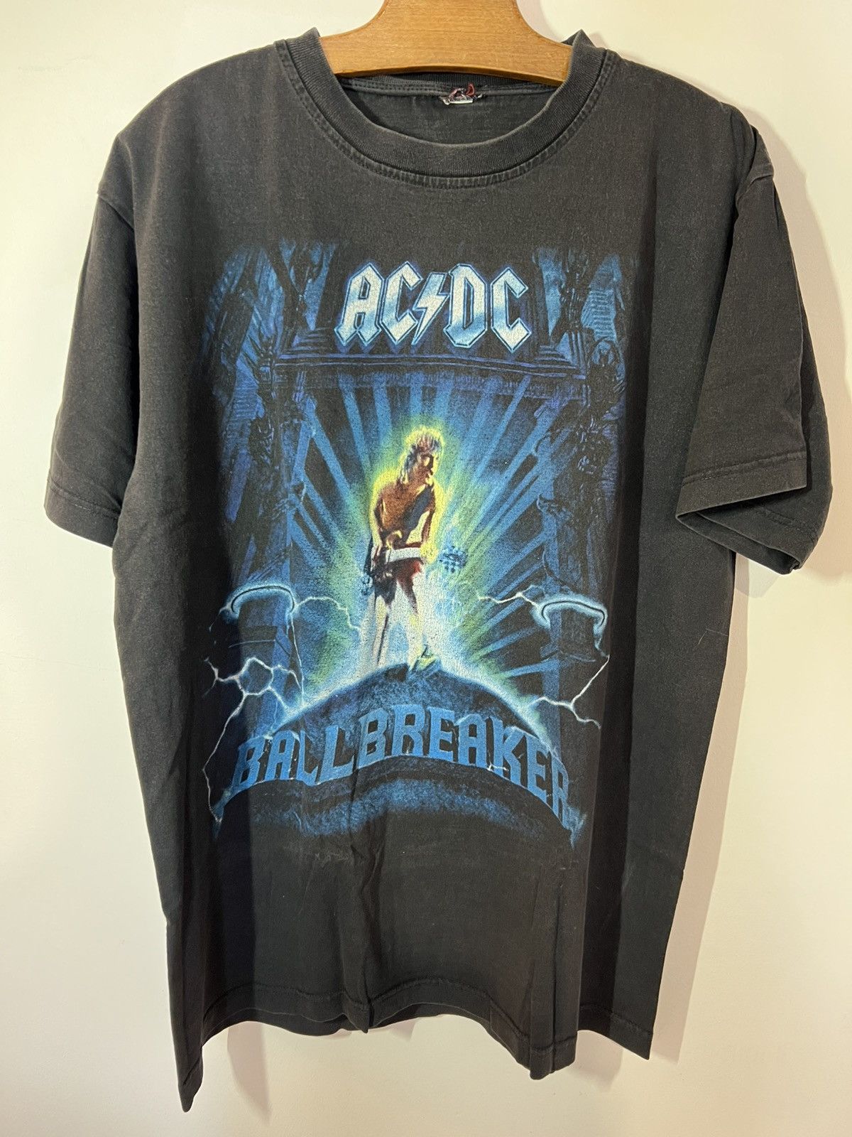Band Tees AC/DC vintage ballbreaker 90s shirt Size US L / EU 52-54 / 3 - 1 Thumbnail