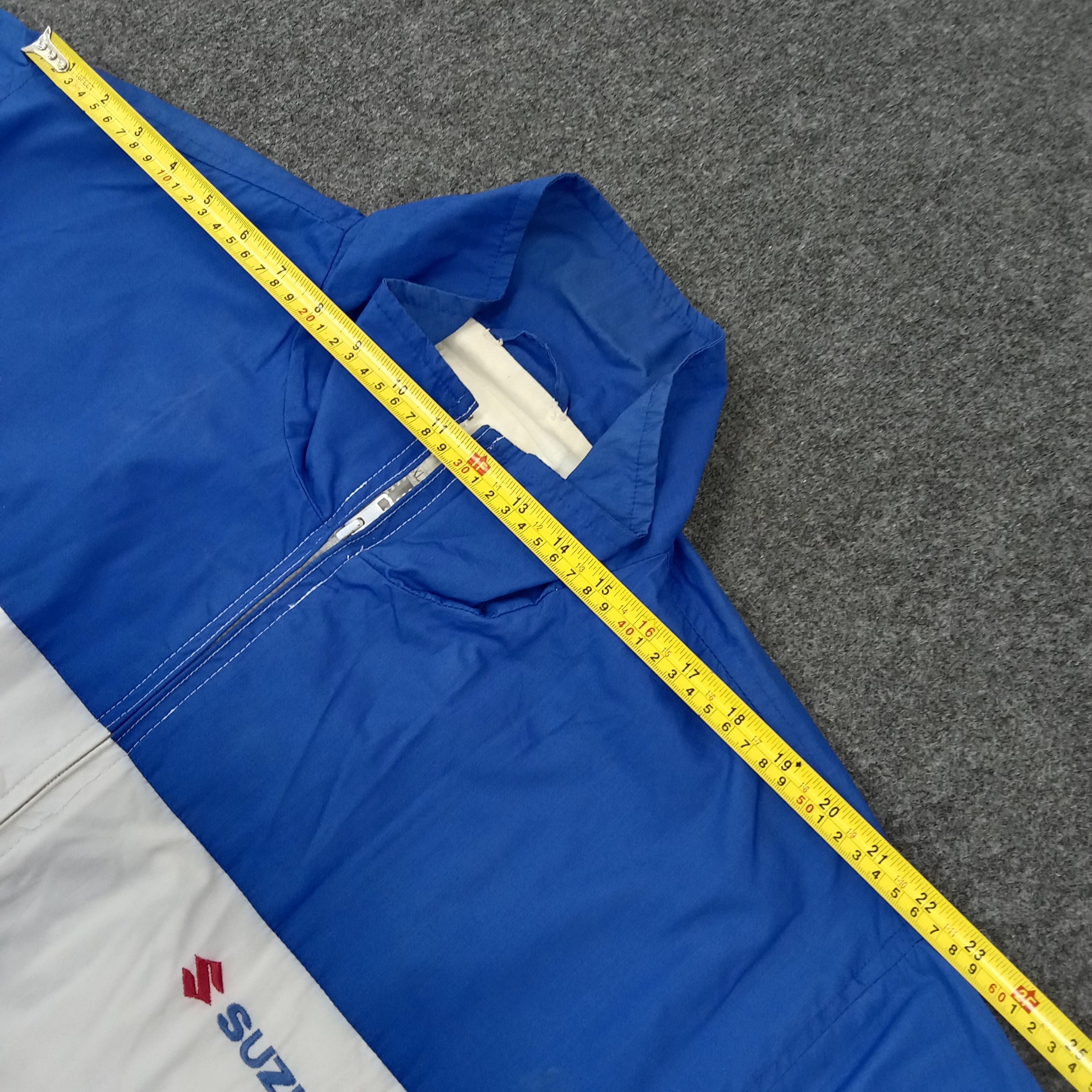 Japanese Brand × Vintage Team Suzuki MotoGP Racing Team Windbreaker Jacket C230N13 Size US XXL / EU 58 / 5 - 8 Thumbnail