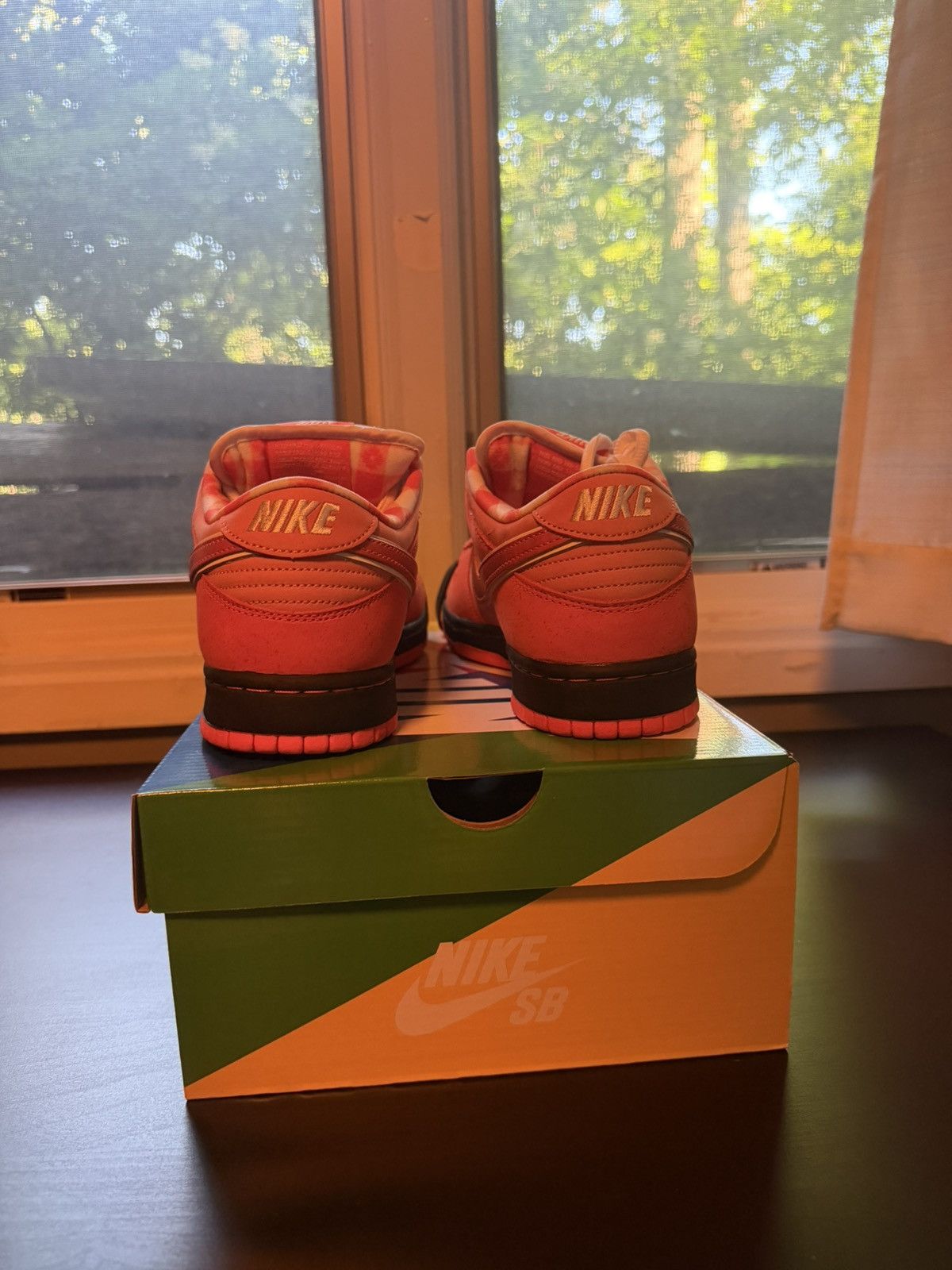 Nike Nike SB Dunk Low Concepts Orange Lobster Size US 10 / EU 43 - 5 Thumbnail