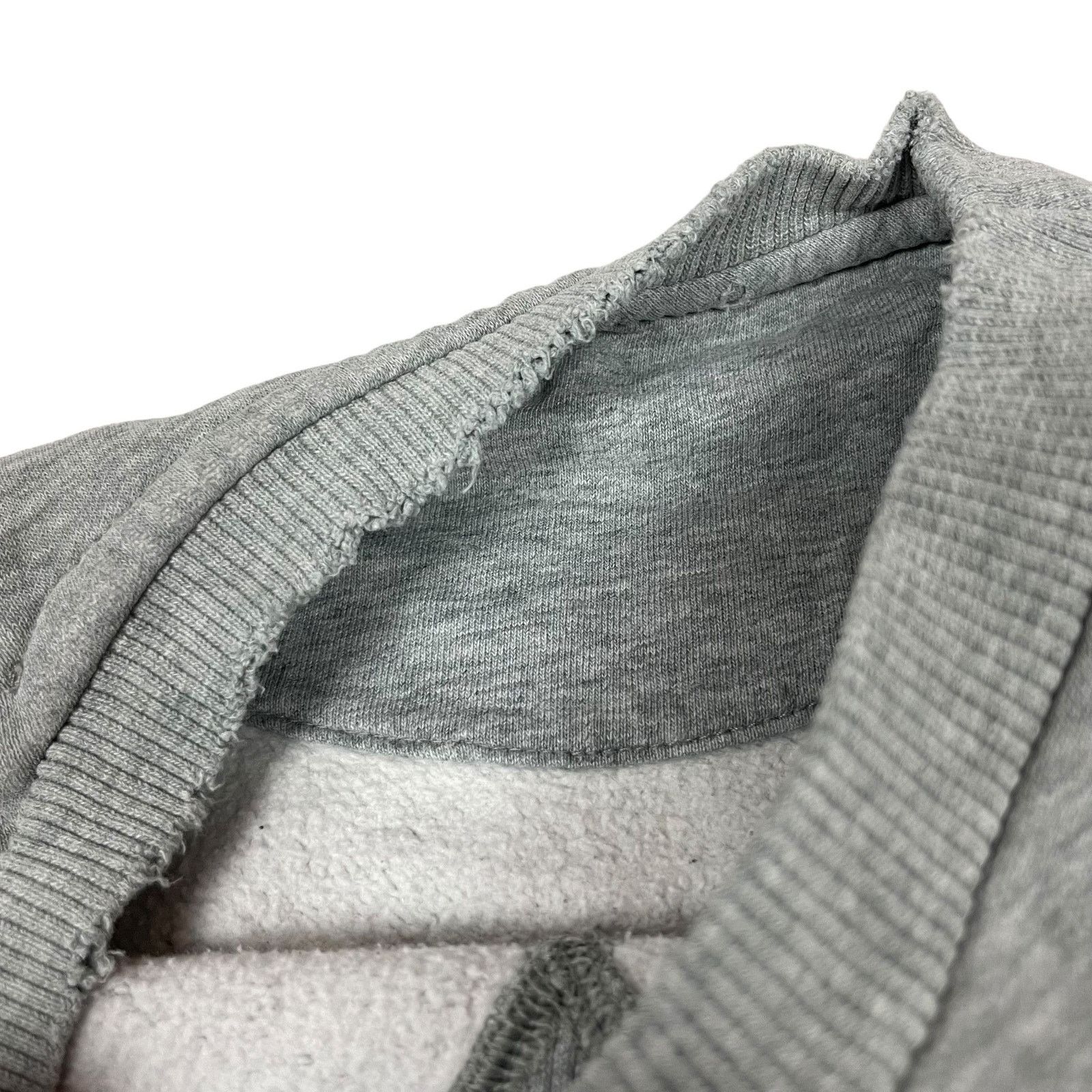 Nike × Vintage Nike Men's Heather Gray Cotton Swoosh Pullover Sweatshirt S Size US S / EU 44-46 / 1 - 8 Thumbnail
