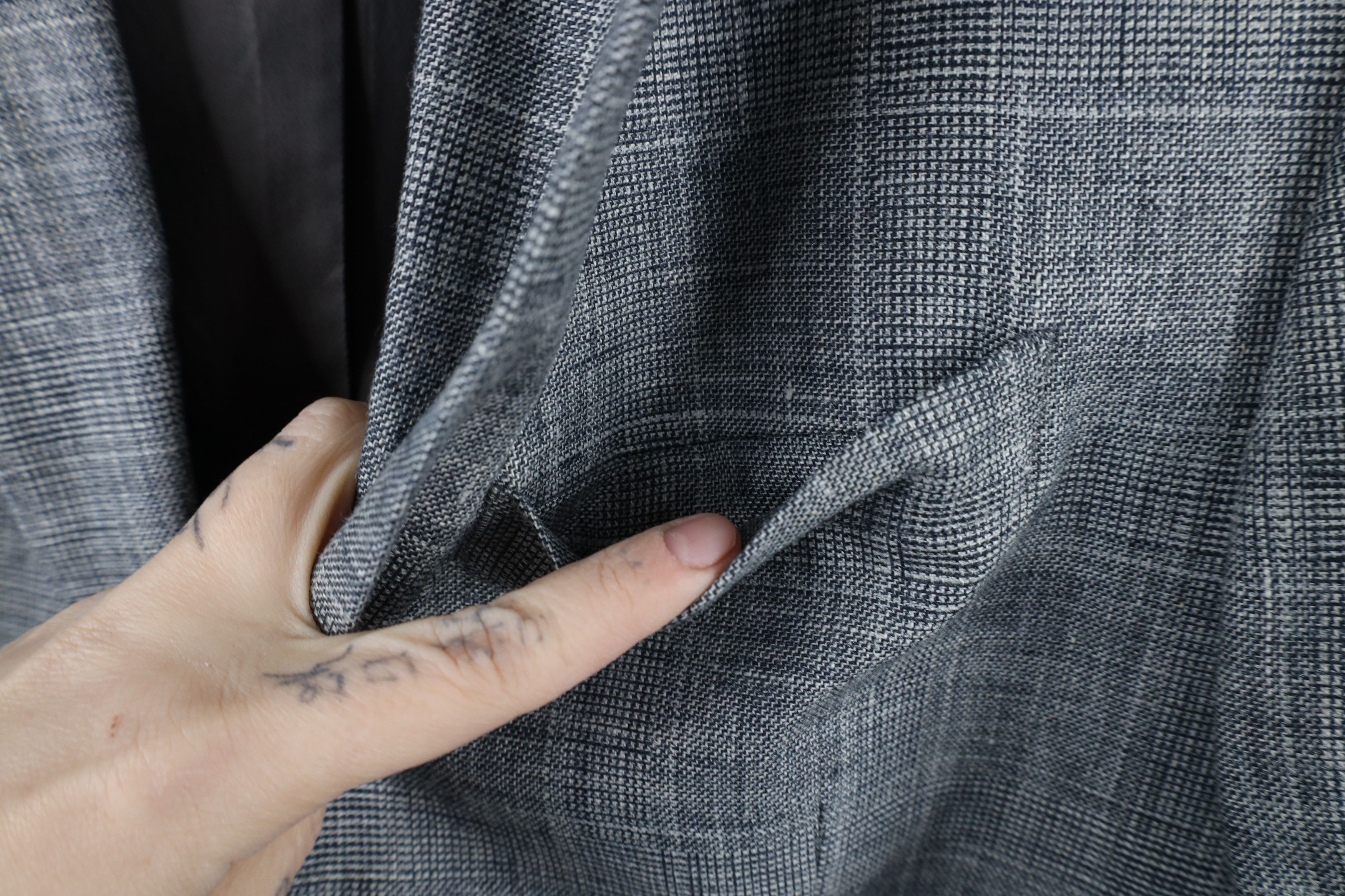 Banana Republic × Vintage New Banana Republic 2 Button Blazer Suit Coat Jacket Gray Size US M / EU 48-50 / 2 - 6 Thumbnail