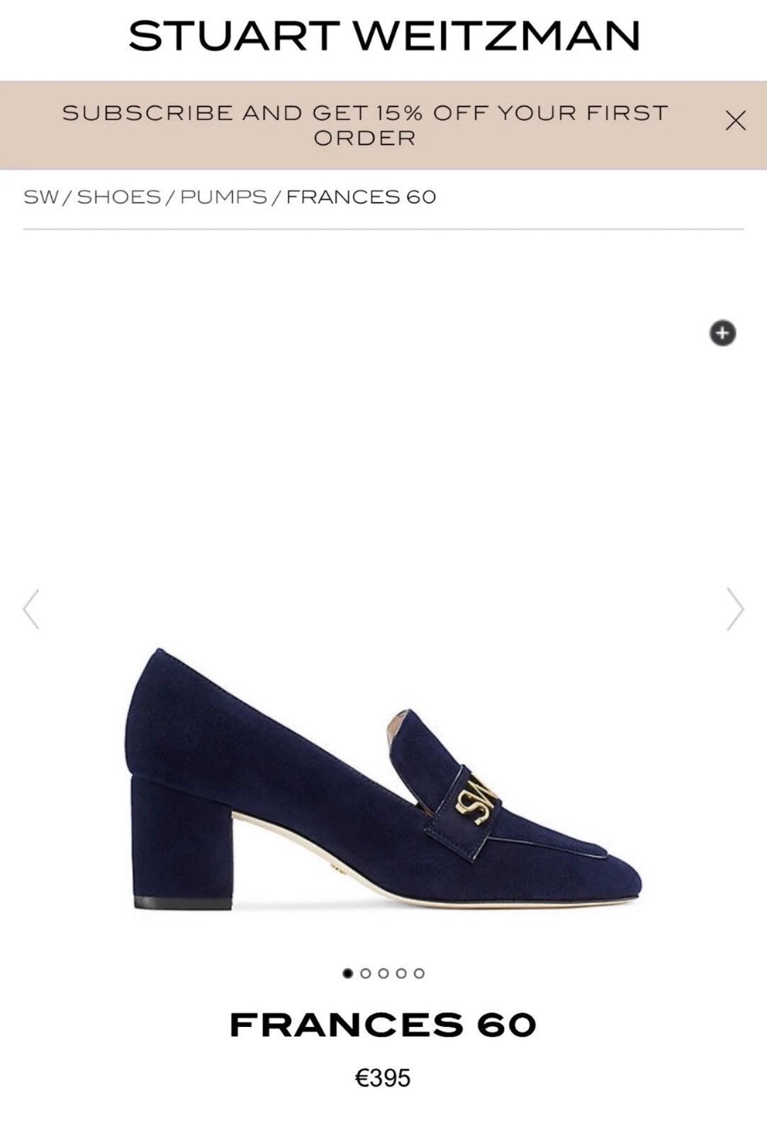 Stuart Weitzman Stuart Weitzman women’s suede loafers heels size 40 Size US 10 / IT 40 - 2 Thumbnail