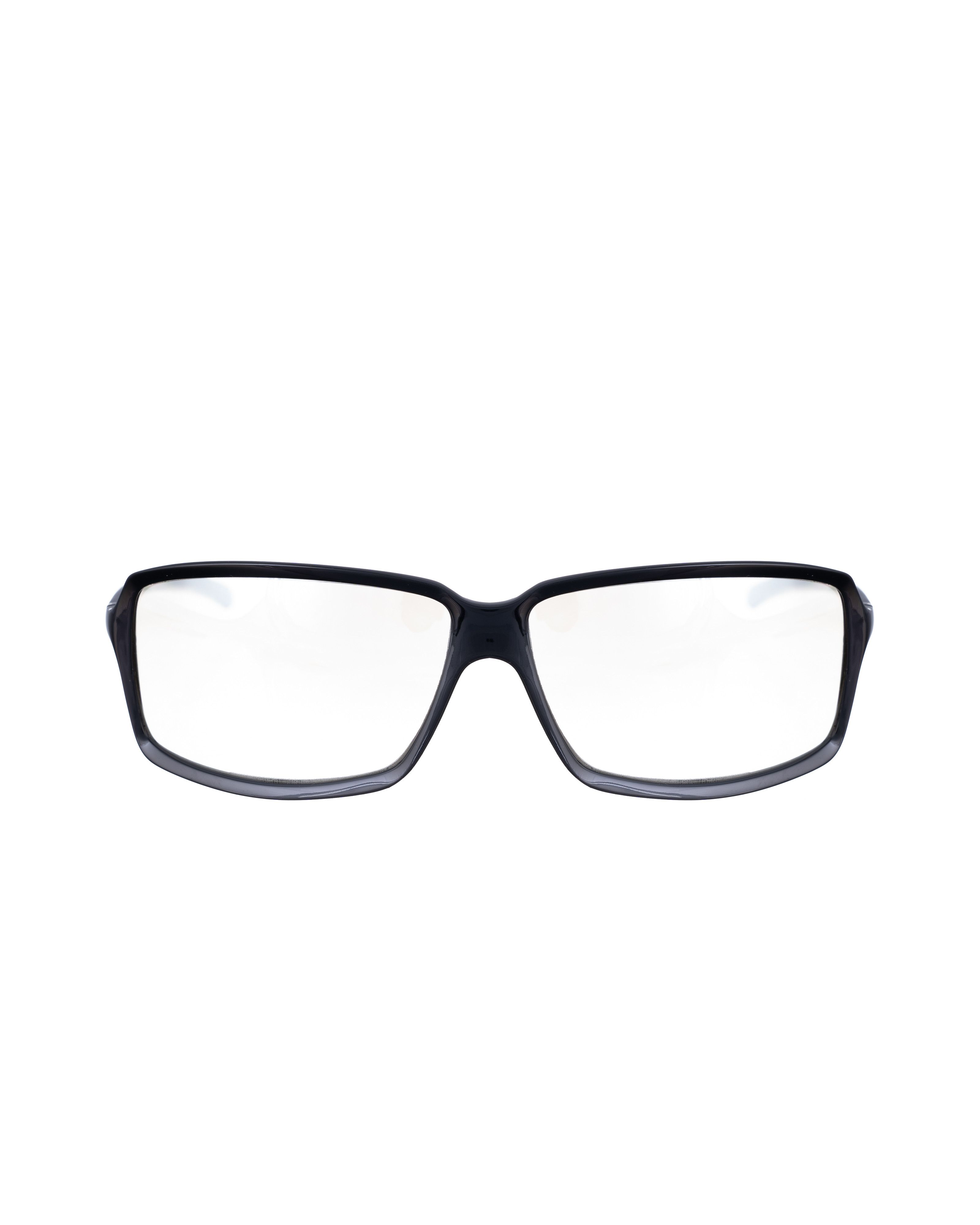 Valentino Oliver by Valentino 00s Black Clear Mirror Sunglasses Size ONE SIZE - 2 Thumbnail