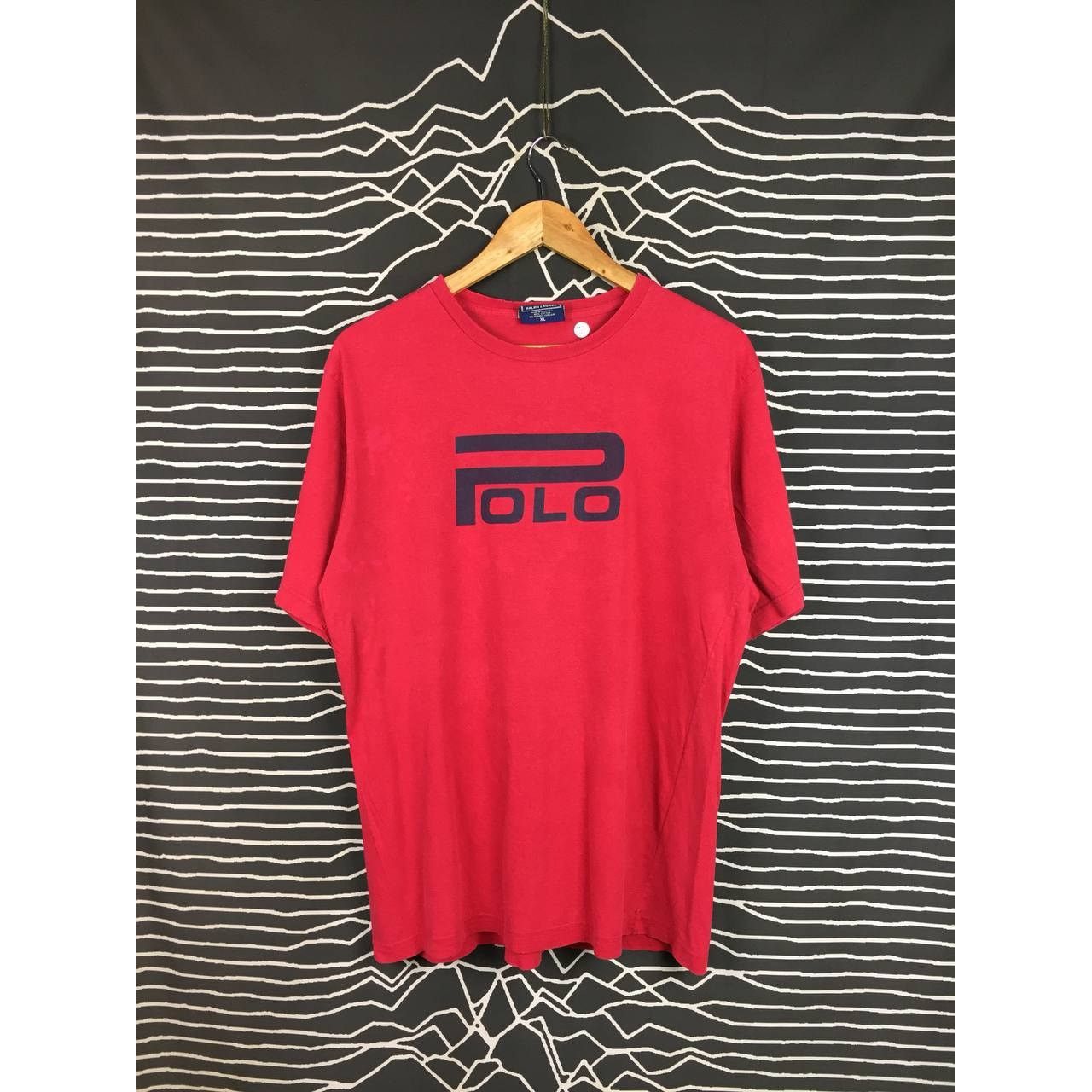 Polo Ralph Lauren Vtg Polo Sport Ralph Lauren Big logo Spell Out Tee Size US M / EU 48-50 / 2 - 2 Thumbnail