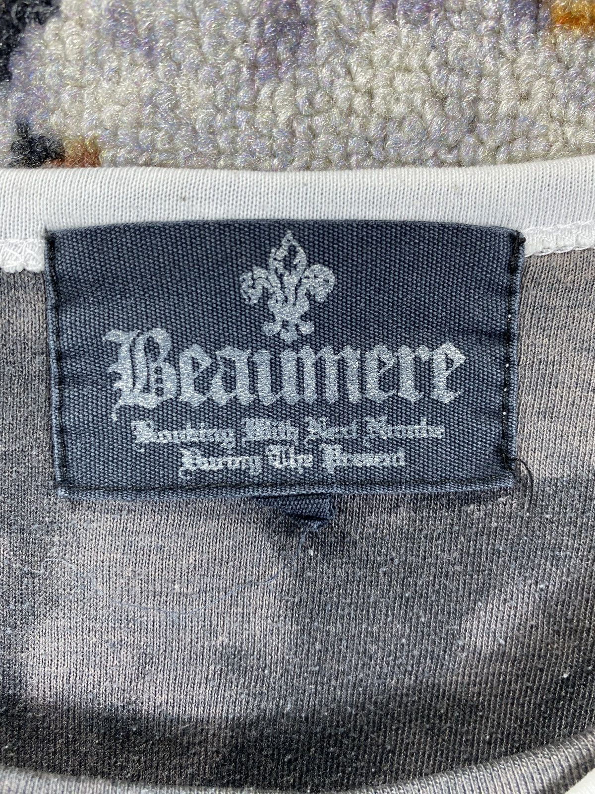 If Six Was Nine × Japanese Brand × Le Grande Bleu (L.G.B.) Y2k Beaumere Double Layer Poem longsleeve Size US M / EU 48-50 / 2 - 5 Thumbnail