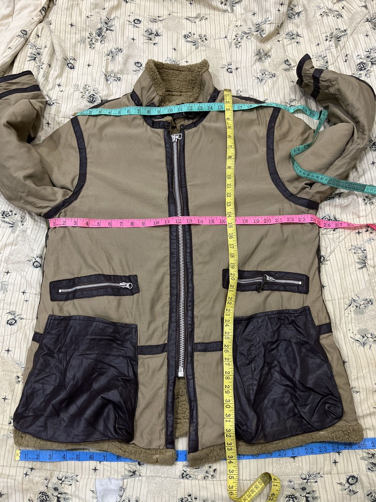 Avirex 🔥🔥🔥VTG REGULATION AVIREX OFFICER UNIFORM SHERLING JACKET Size US L / EU 52-54 / 3 - 17 Thumbnail