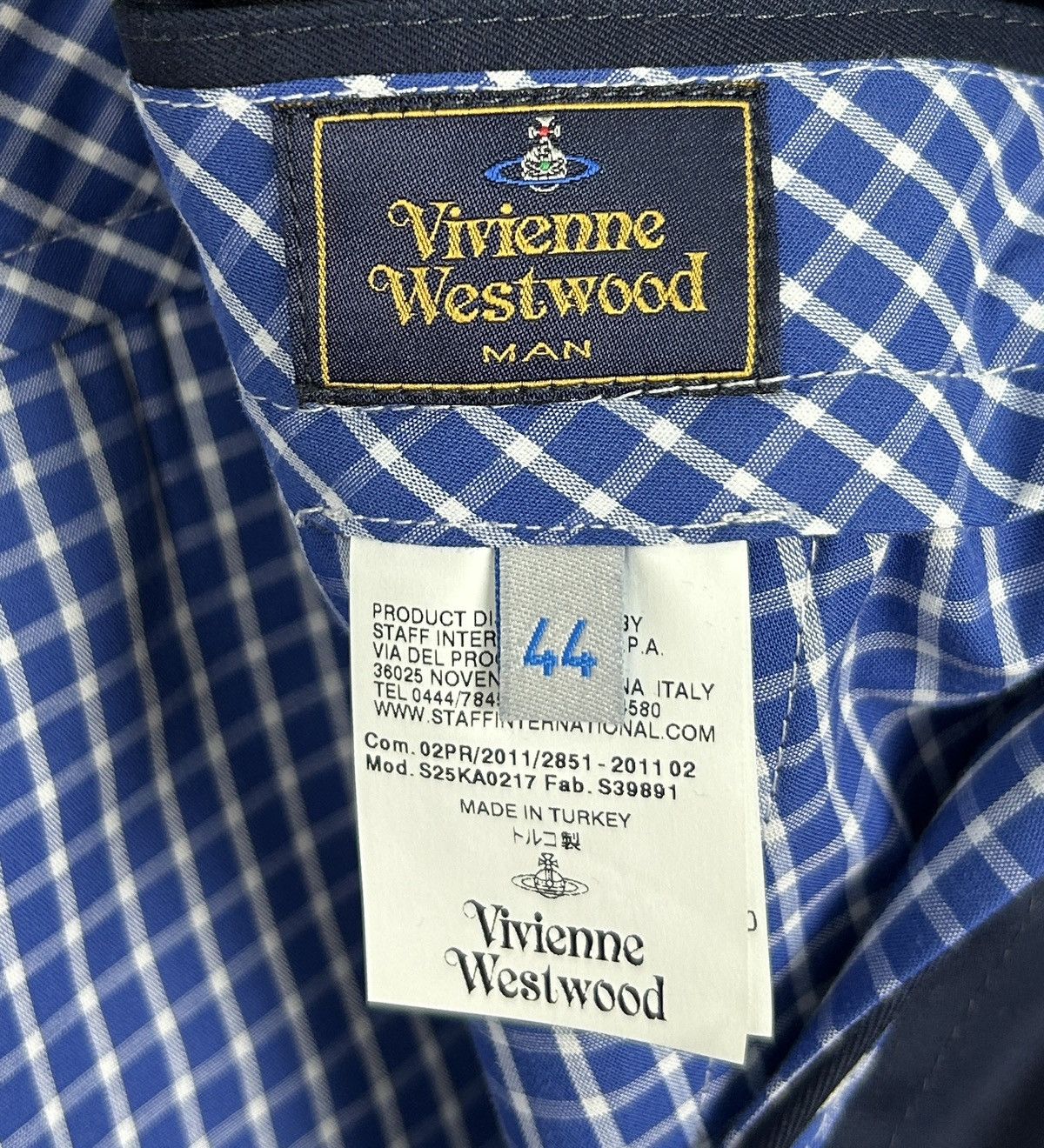 Vivienne Westwood Vivienne Westwood Navy Drop Crotch Chino Pants Trousers W30 Size US 30 / EU 46 - 10 Thumbnail