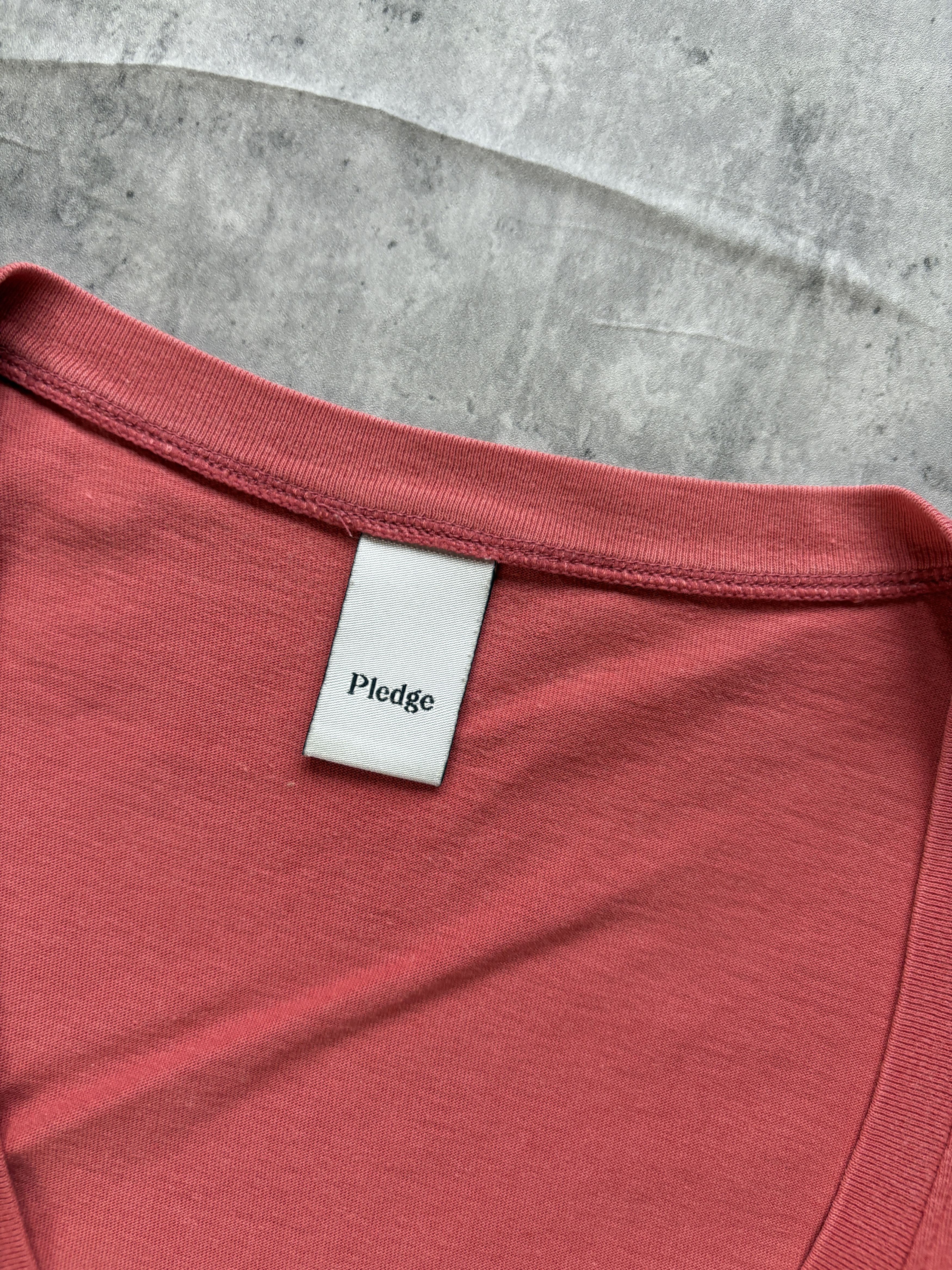 Pledge Japanese Archive Pledge V-neck T-shirt Size US L / EU 52-54 / 3 - 5 Thumbnail
