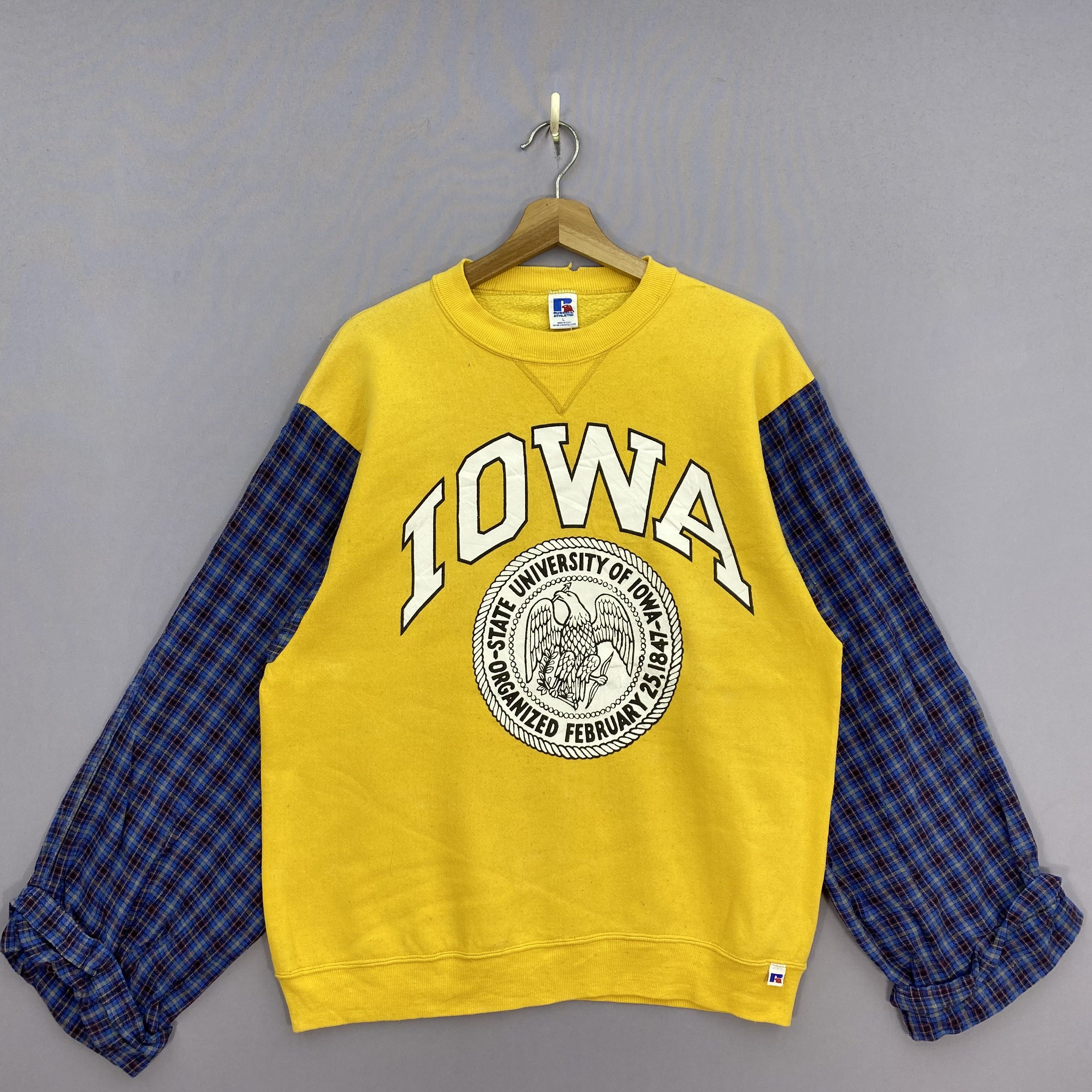 Vintage Vintage 80s University of Iowa Hawkeyes Sweater Remake Size US M / EU 48-50 / 2 - 2 Thumbnail