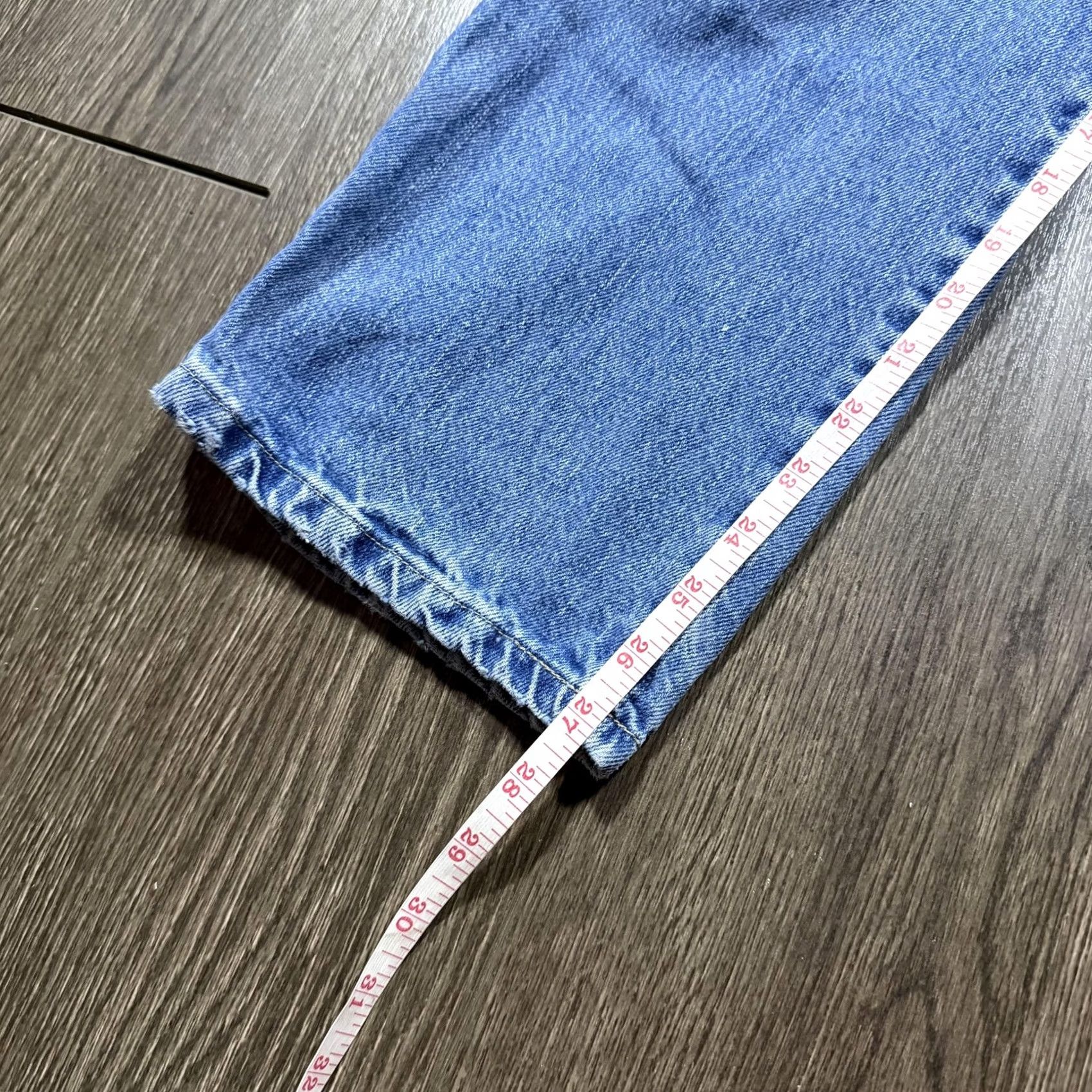 Dickies Dickies Carpenter Jeans Mens 36x31 Blue Medium Wash Y2K Baggy Relaxed Denim Workwear Size US 36 / EU 52 - 6 Thumbnail