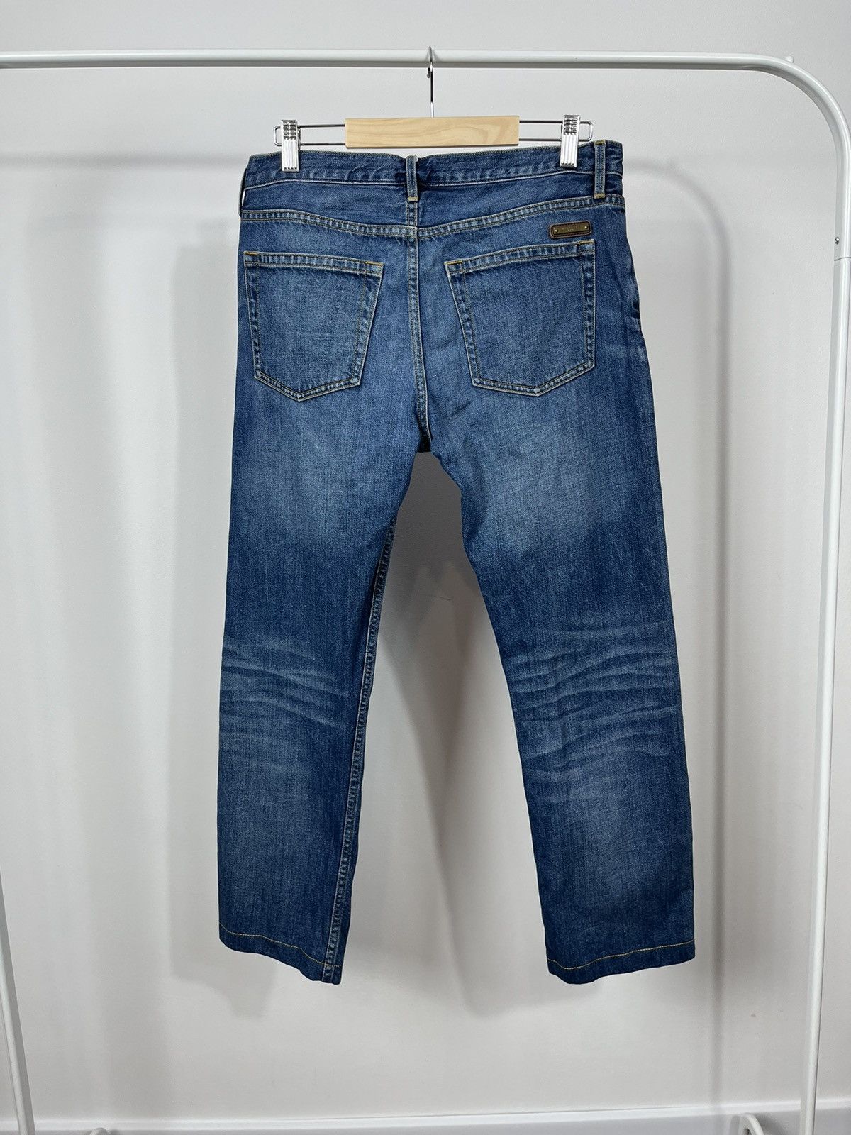 Burberry × Vintage Vintage Burberry Brit Jeans with metal logo Size US 31 - 9 Thumbnail