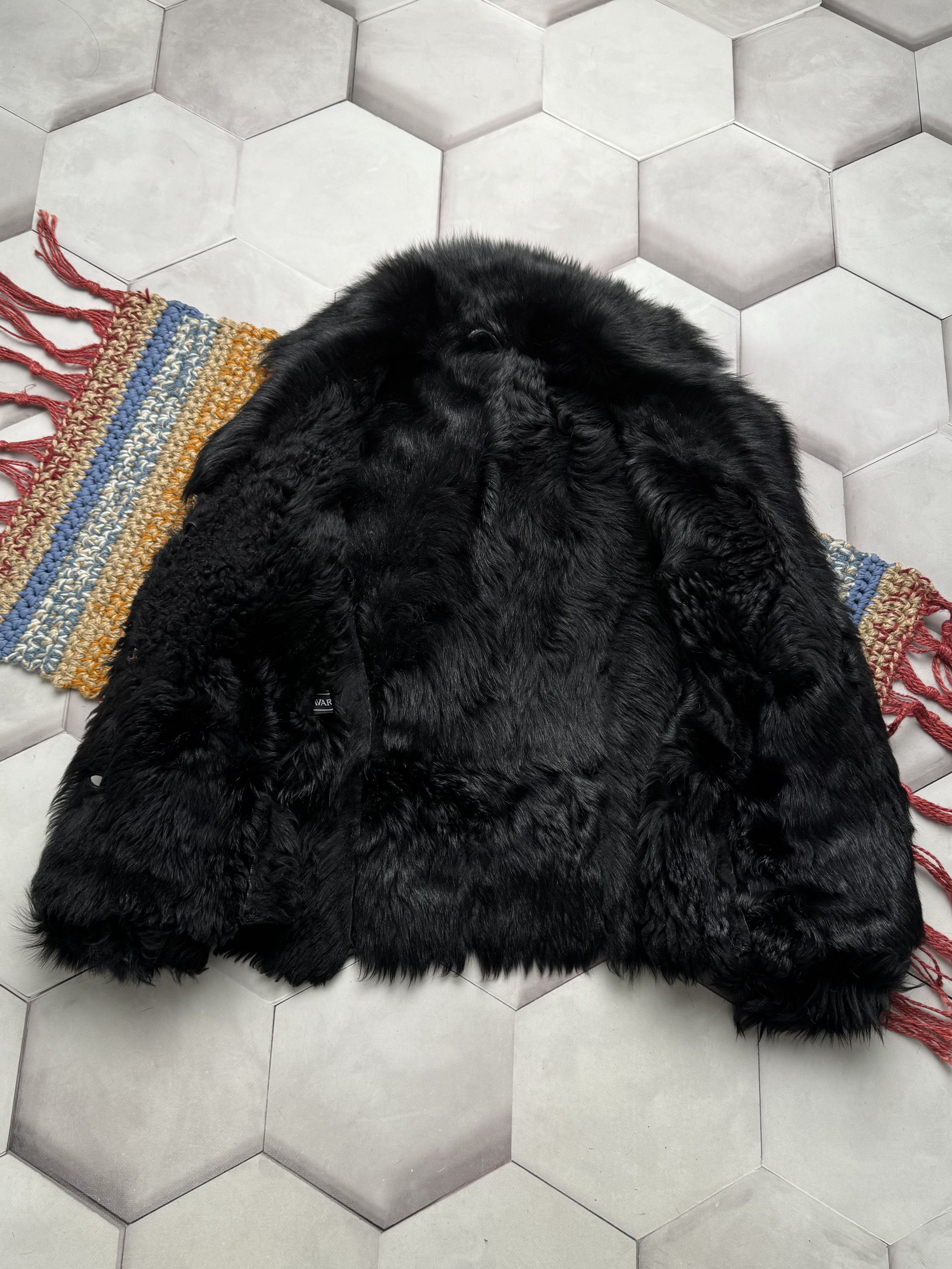 Japanese Brand Vintage Real Sheepskin Jacket (E4) Size S / US 4 / IT 40 - 7 Thumbnail