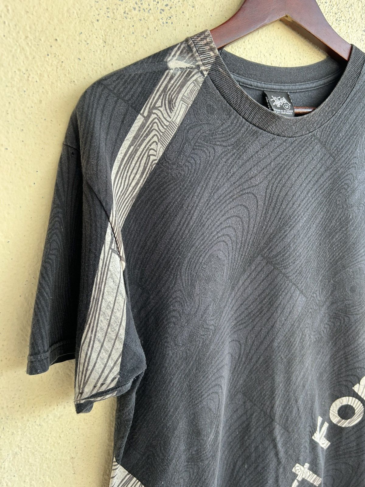 Nike × Stussy Vintage Rare Stussy X Nike Court Force Tshirt Size US M / EU 48-50 / 2 - 4 Thumbnail