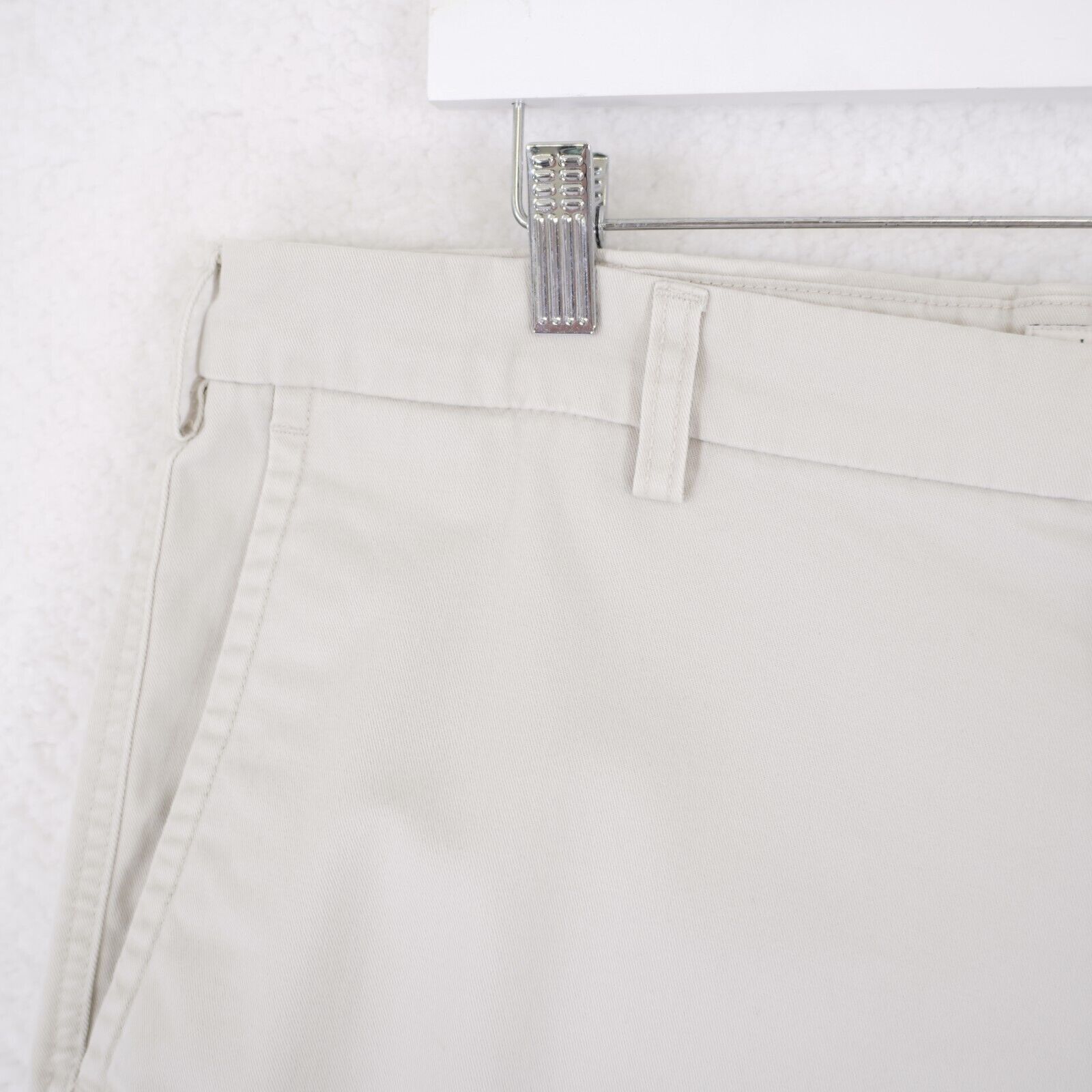 Joseph Abboud NEW Joseph Abboud Stretch Cotton Gray Cream 38/32 Chino Pant Size US 38 / EU 54 - 4 Thumbnail