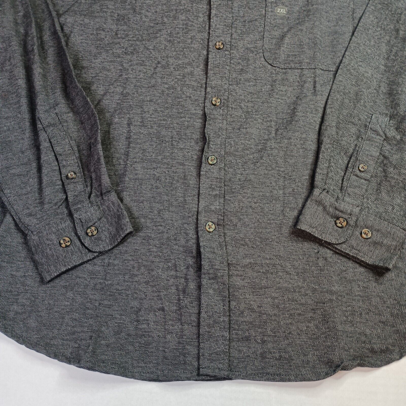 Northwest Territory Northwest Territory Shirt Men's 2XL Dark Gray 100% Cotton Size US XXL / EU 58 / 5 - 2 Thumbnail